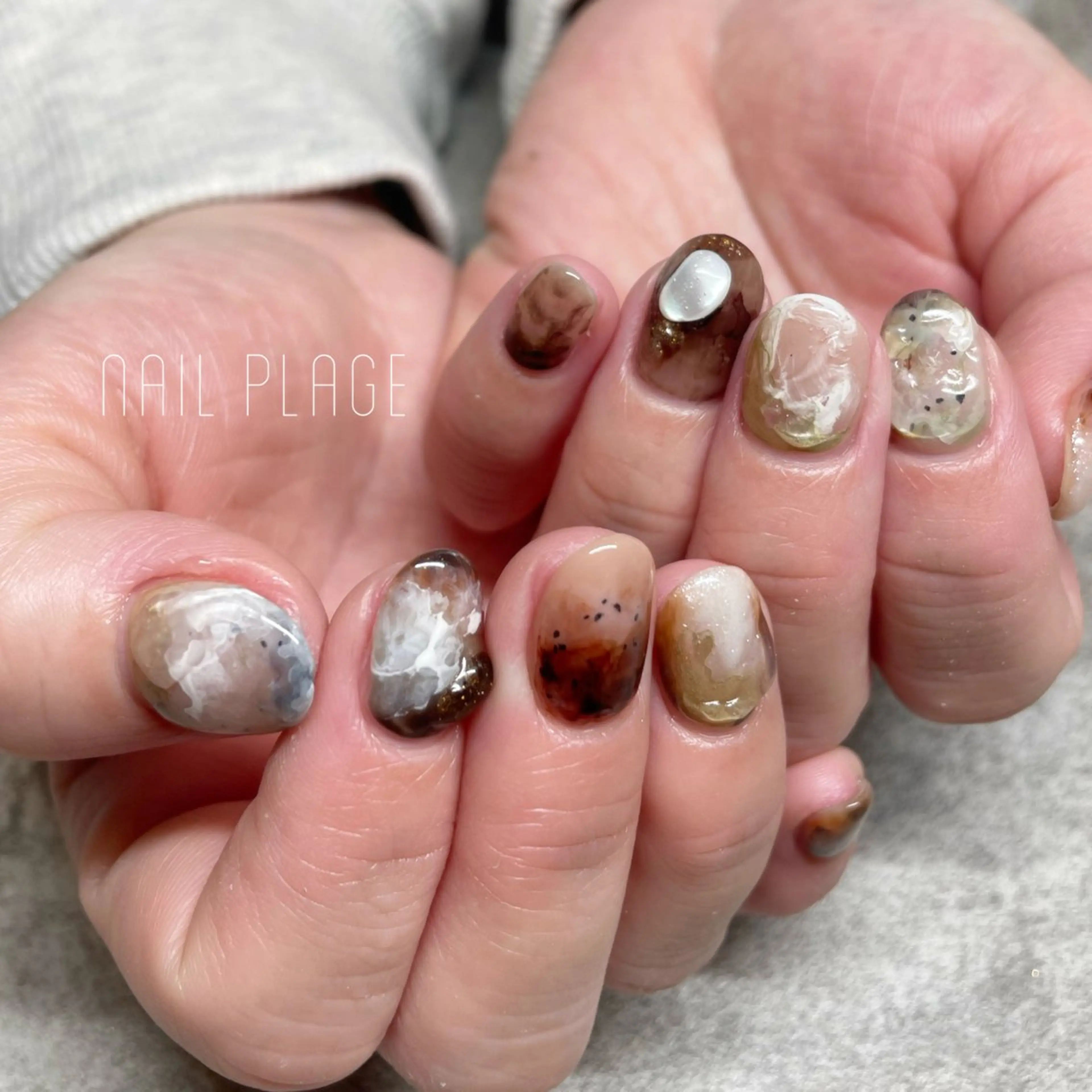 ネイル nail Plage Imai kanaのネイルデザイン