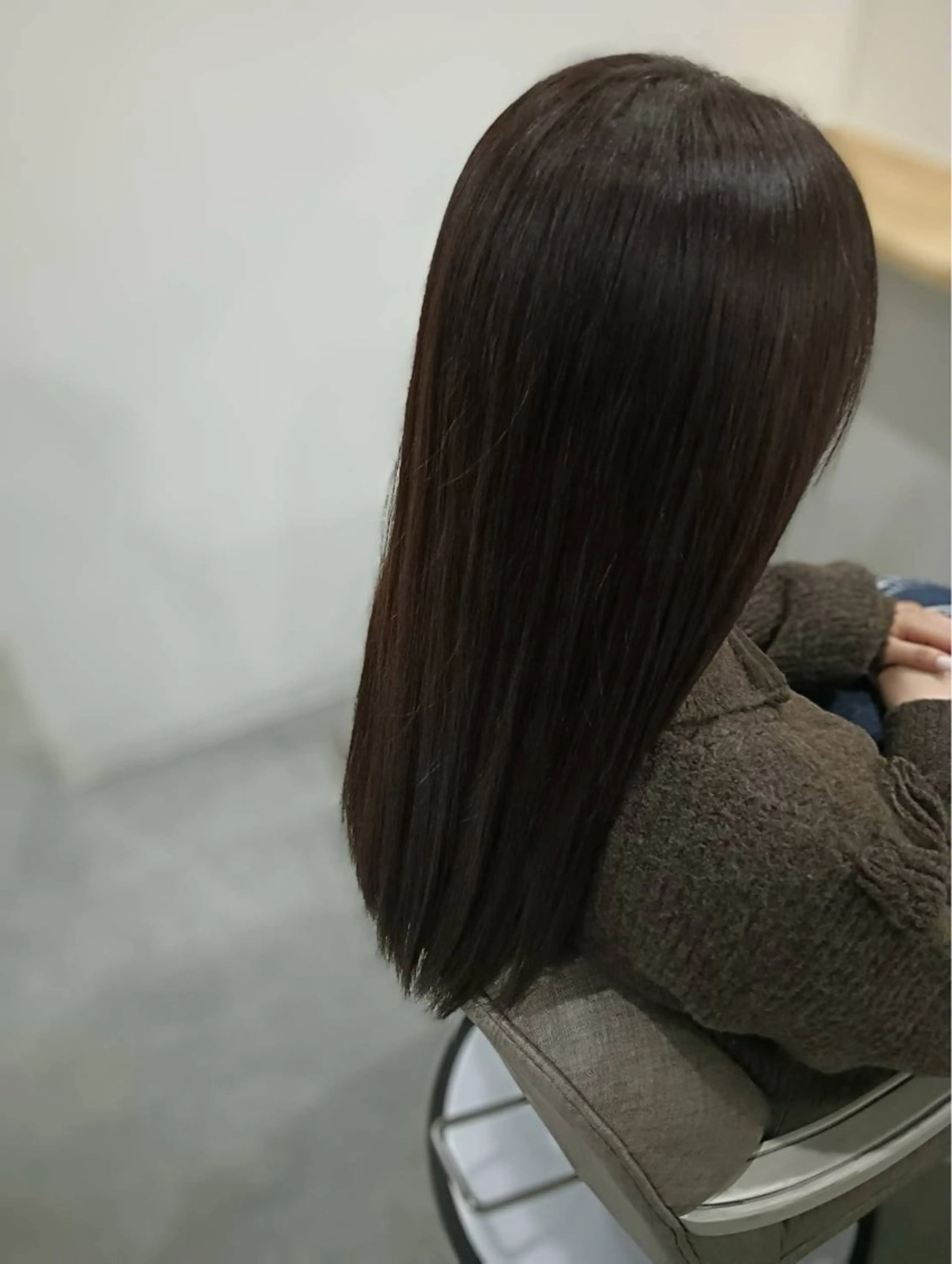 セミロング カラー eclat hairのヘアスタイル