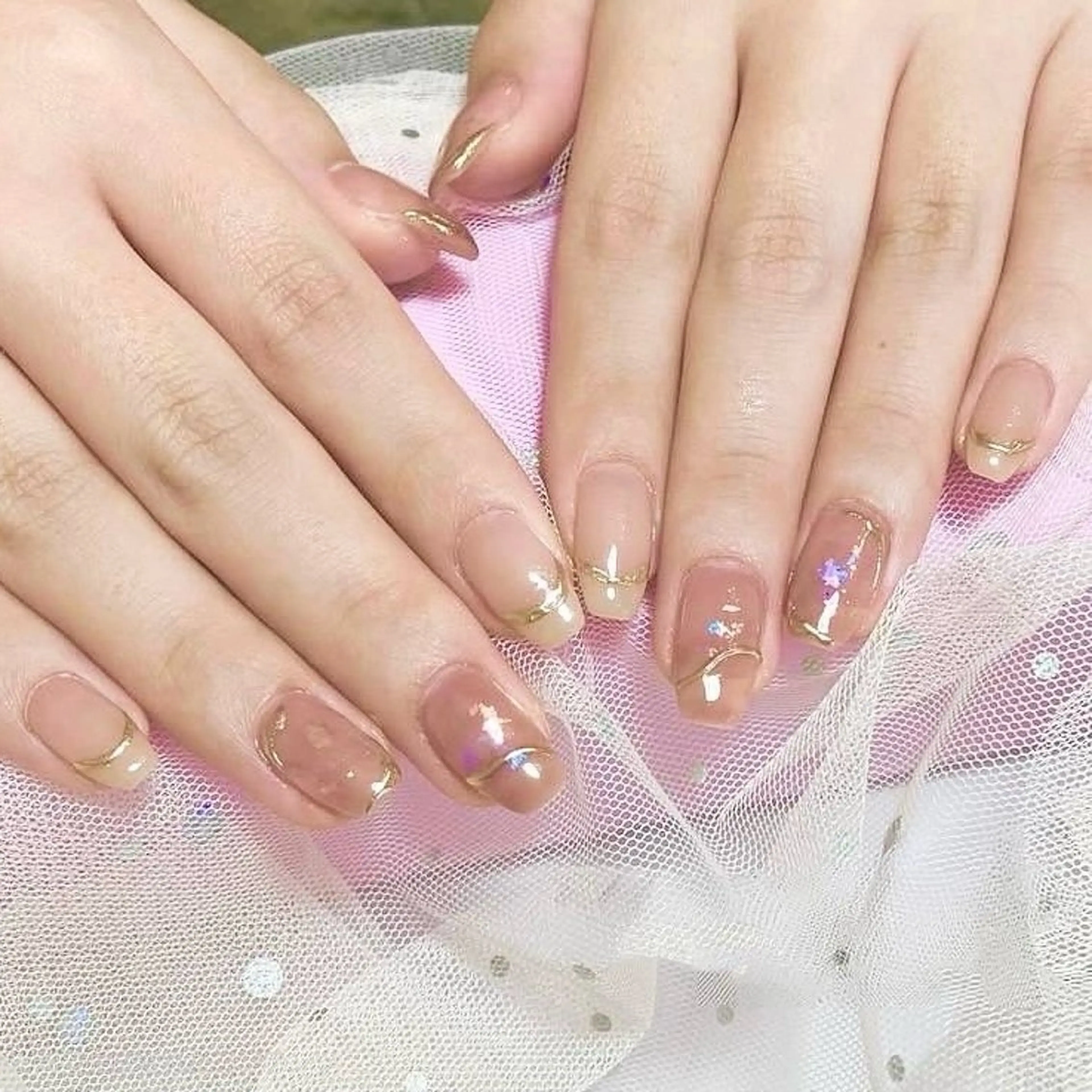 ネイル ハンドネイル 自宅サロン. uraのネイルデザイン