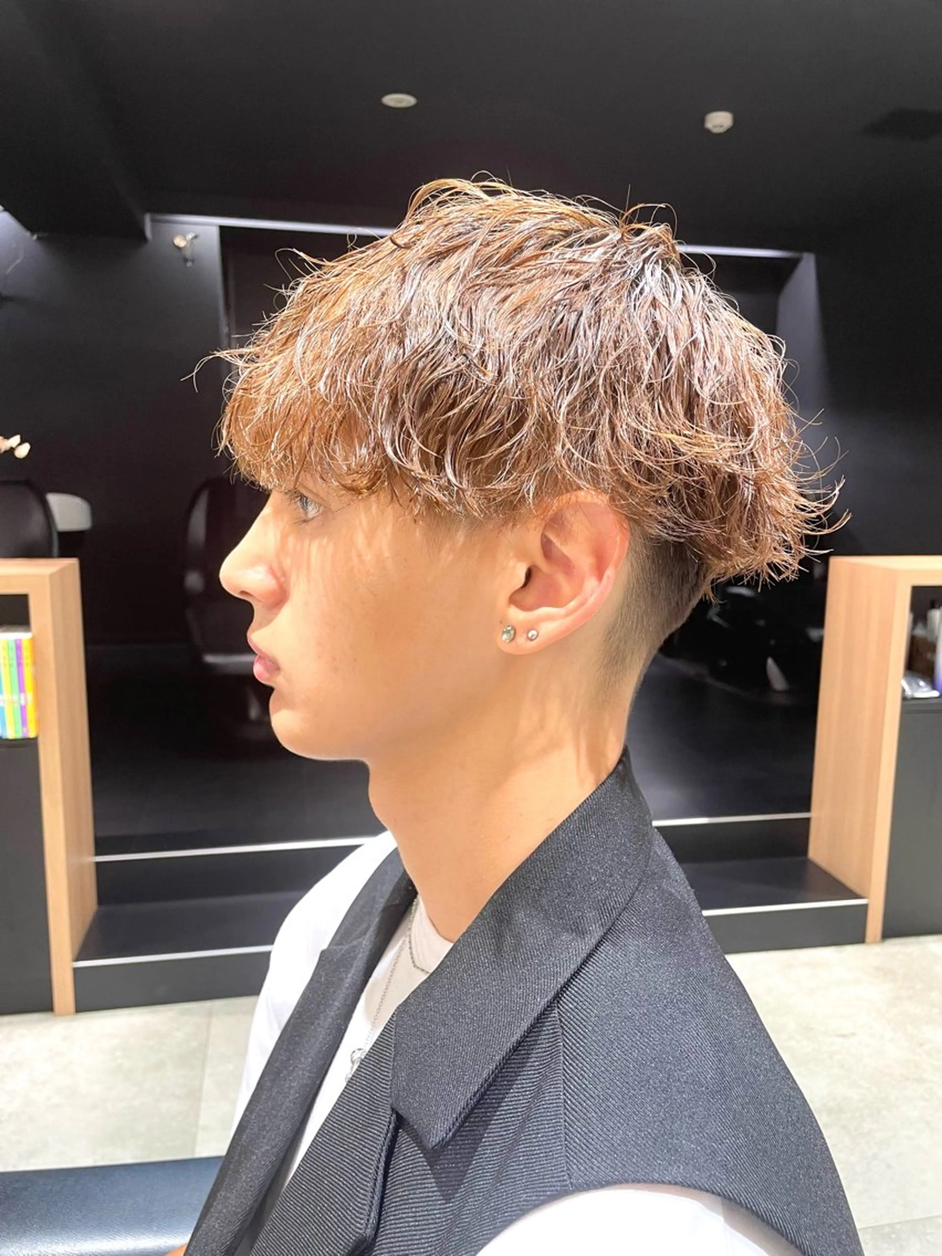 パーマ メンズ 長町/酸性ストレート /曲がる縮毛矯正のヘアスタイル