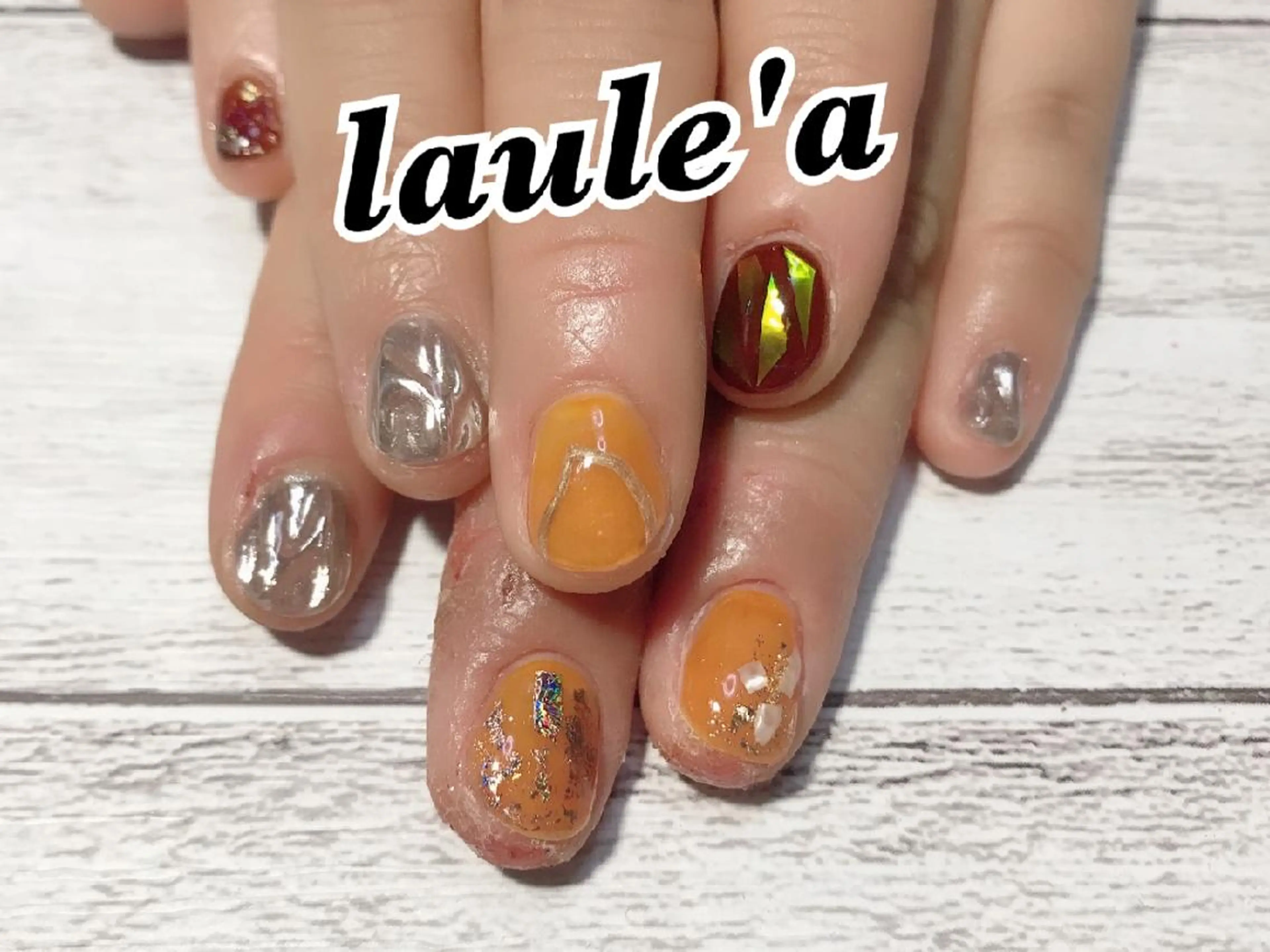 ネイル ハンドネイル Rグループ felizのネイルデザイン