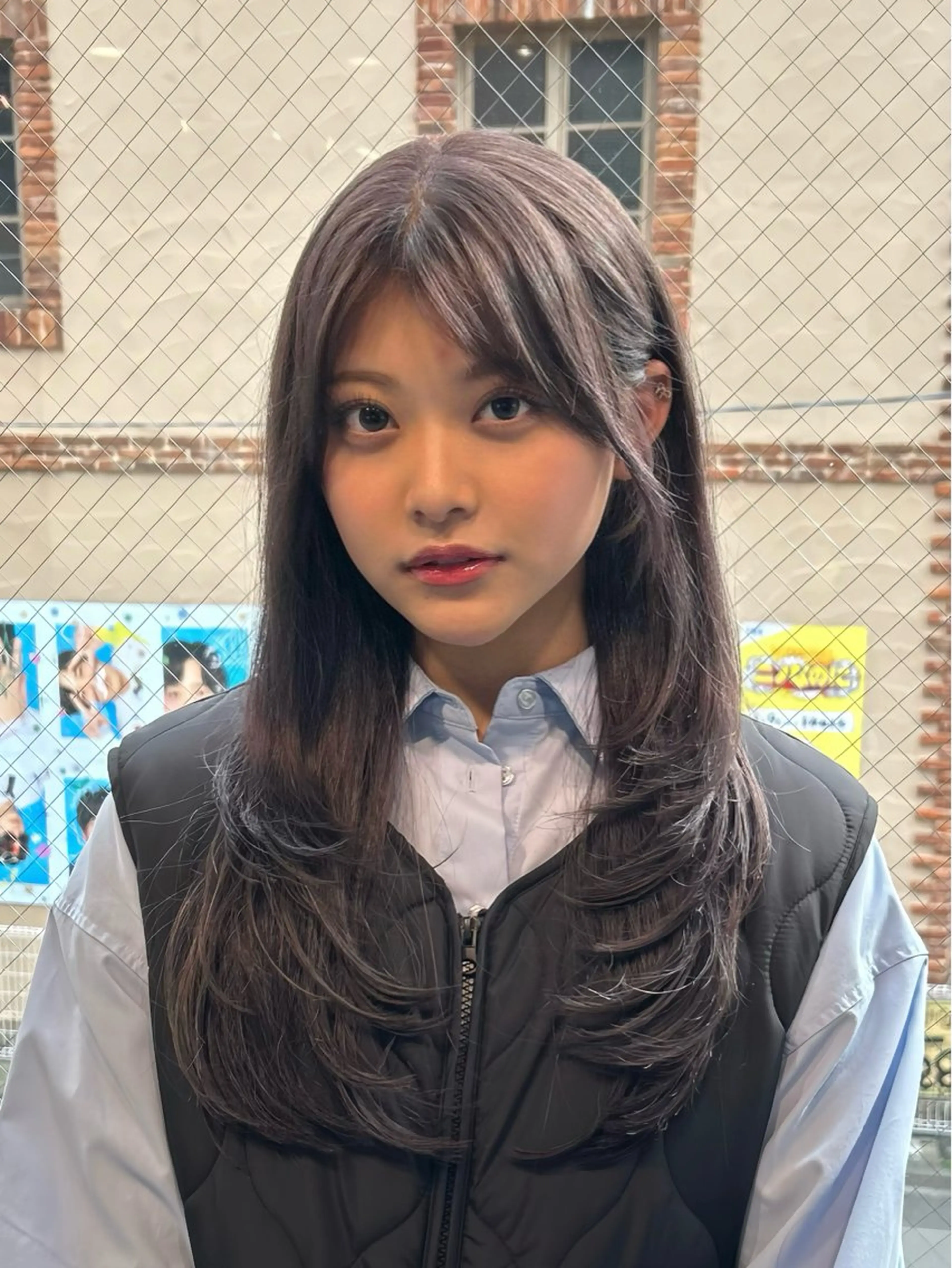 カラー グレージュ ラベンダーカラー ラベンダーグレージュ ラベンダーグレー 二宮 陽太のヘアスタイル