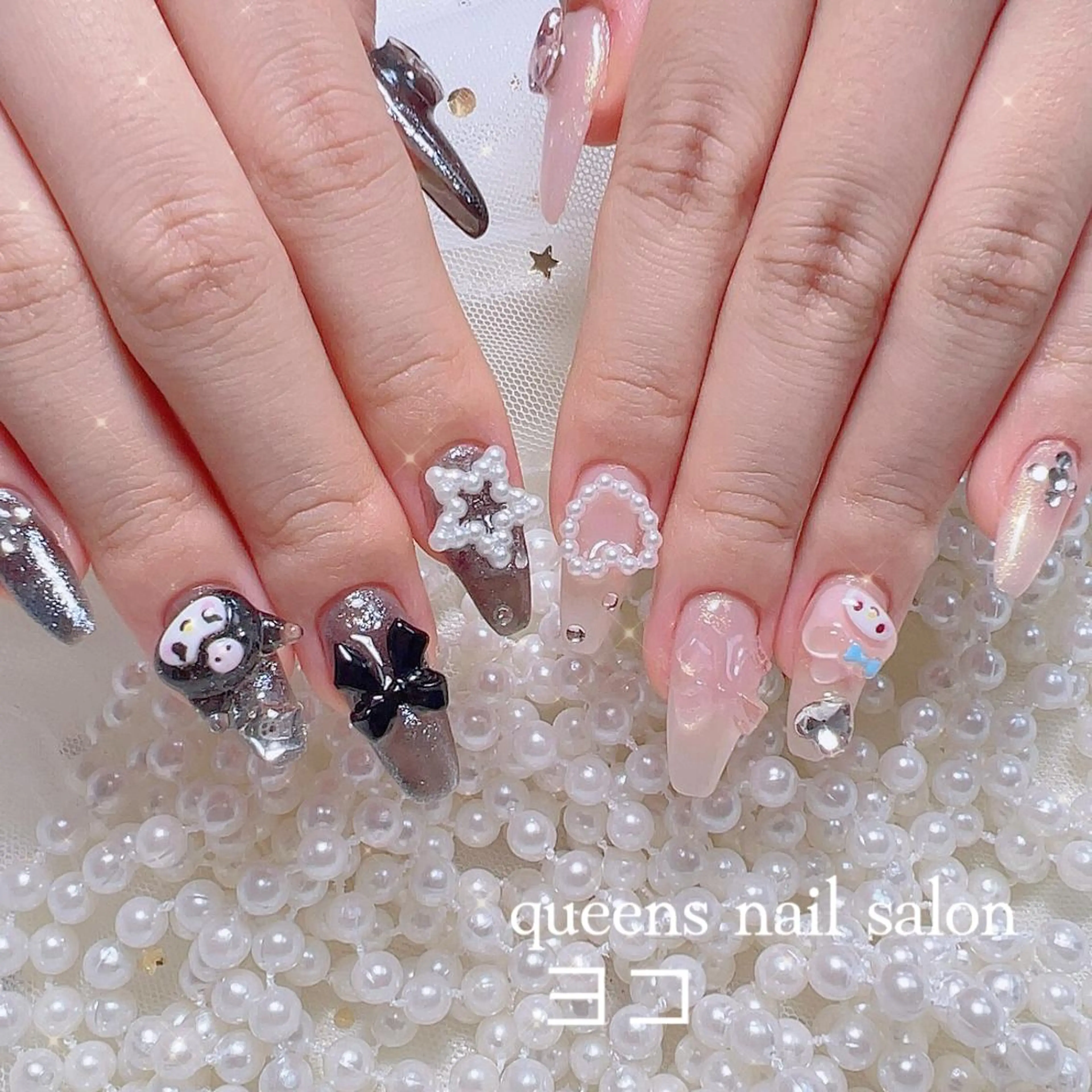 ネイル ハンドネイル queens nailsalonのネイルデザイン