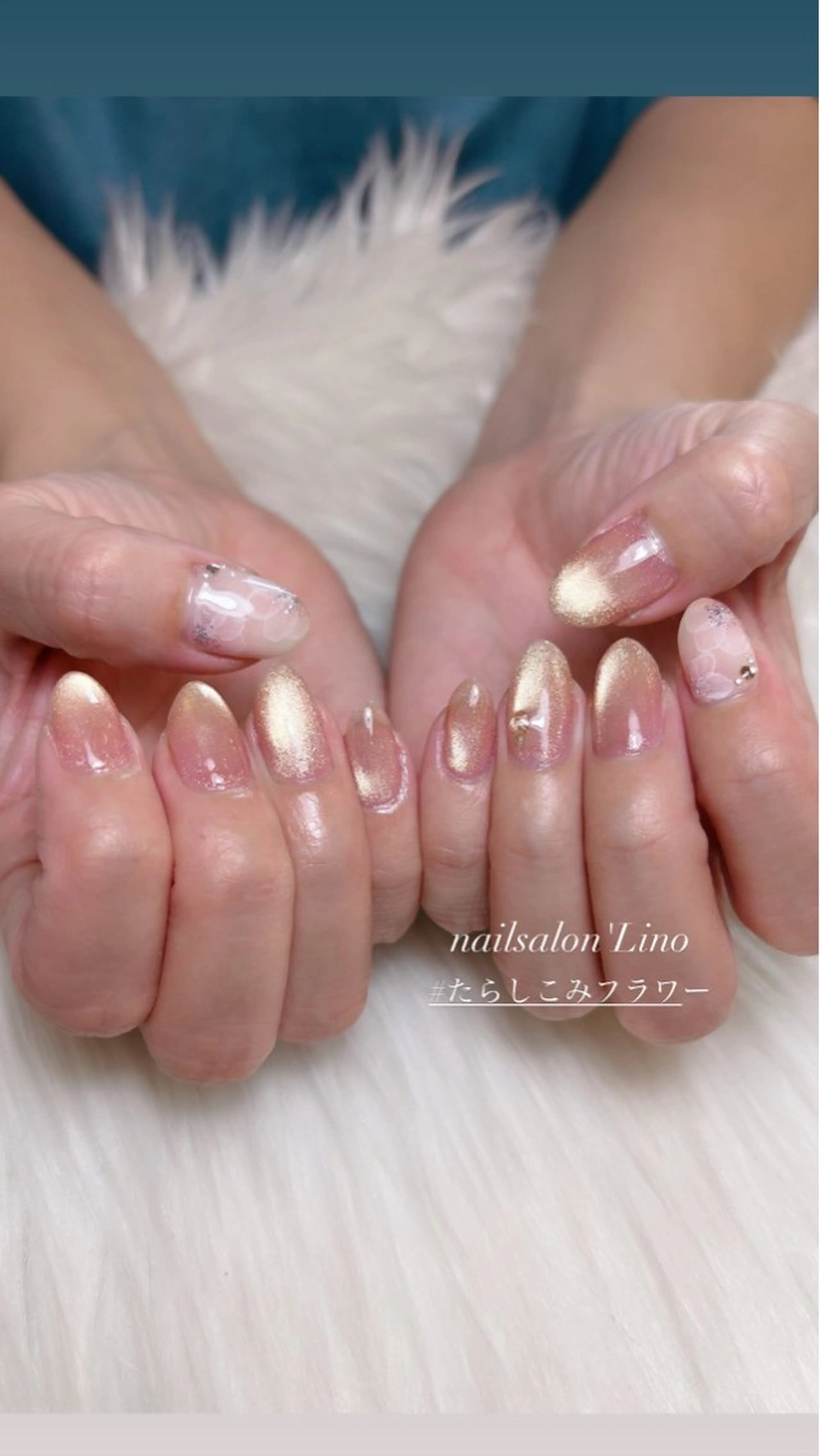 ネイル アートネイル ハンドネイル Lino𓂃⟡.· Chizuruのネイルデザイン