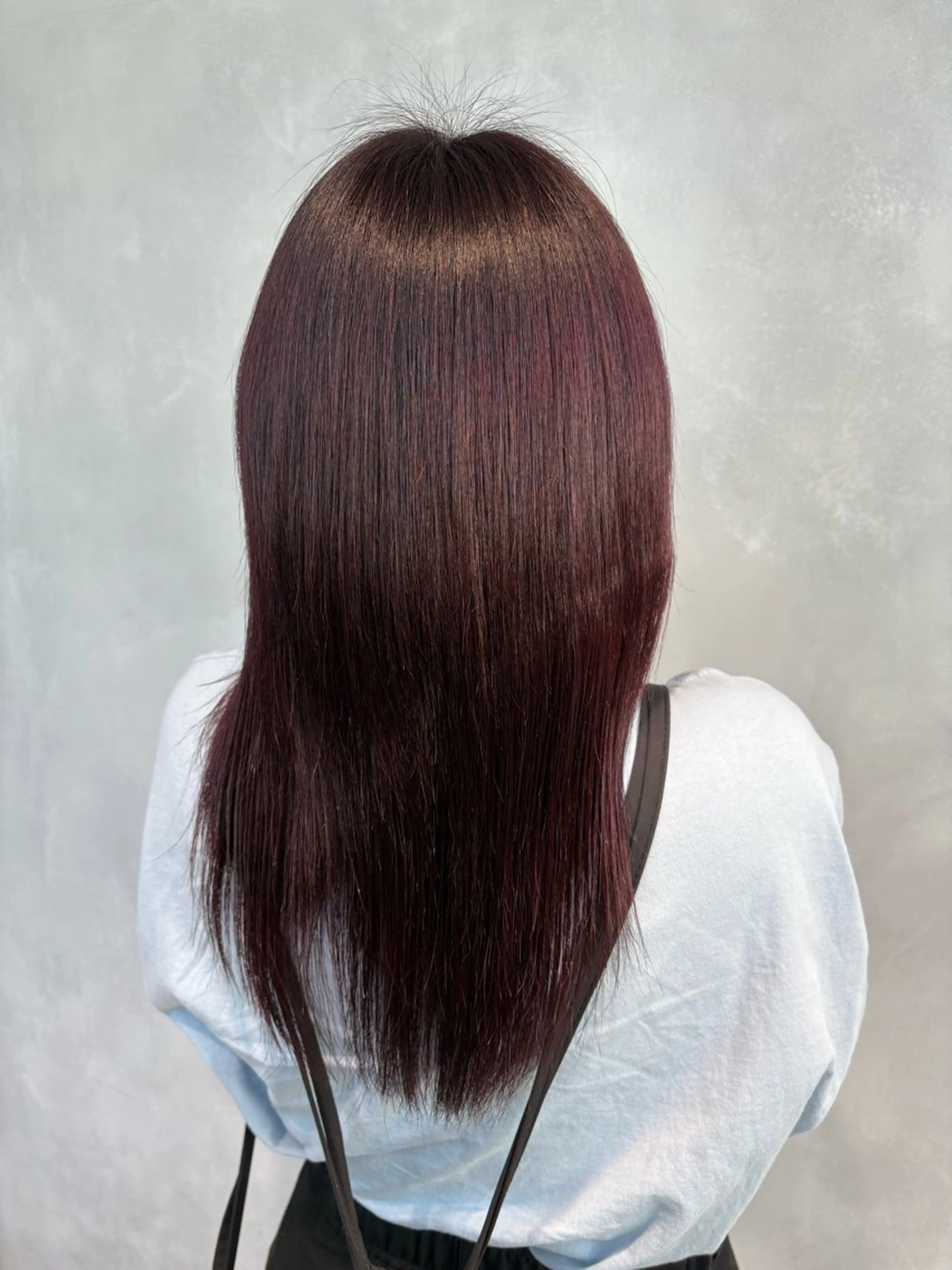 セミロング カラー ヘアカラー カラー/茅ヶ崎/ スパ/Soraのヘアスタイル