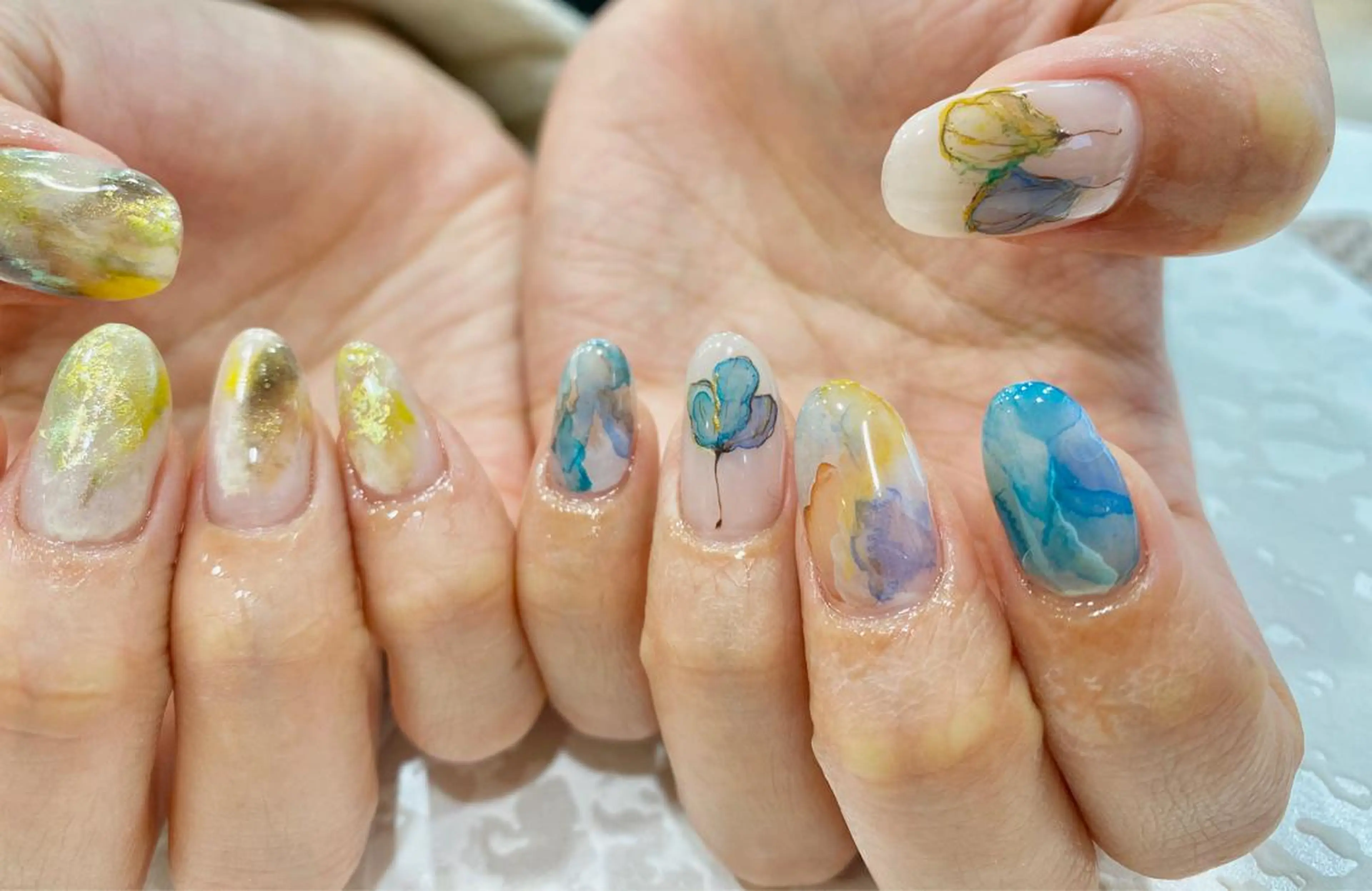 ネイル 坂本 萌のネイルデザイン