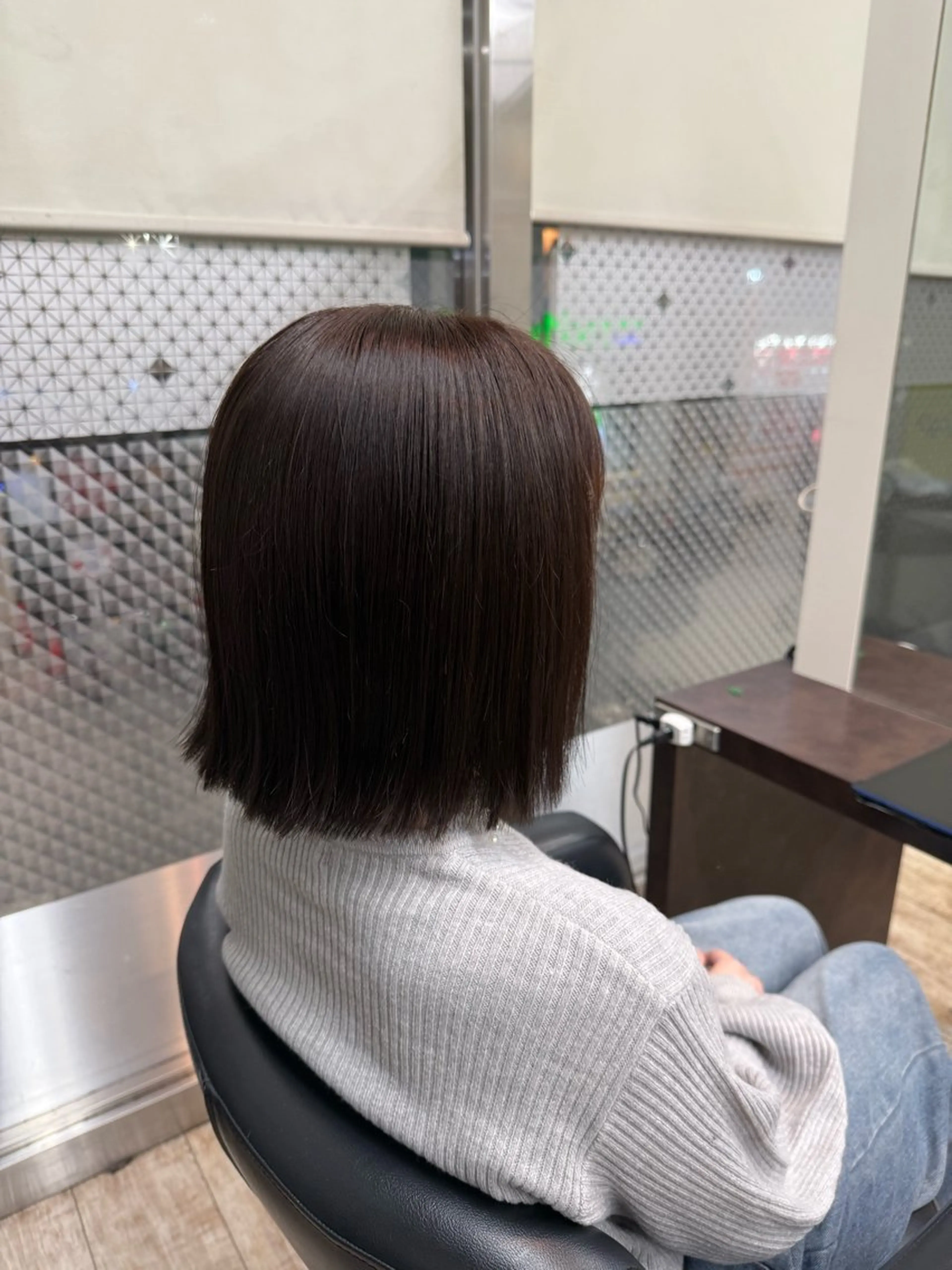 ミディアム 濱島 楓佳のヘアスタイル