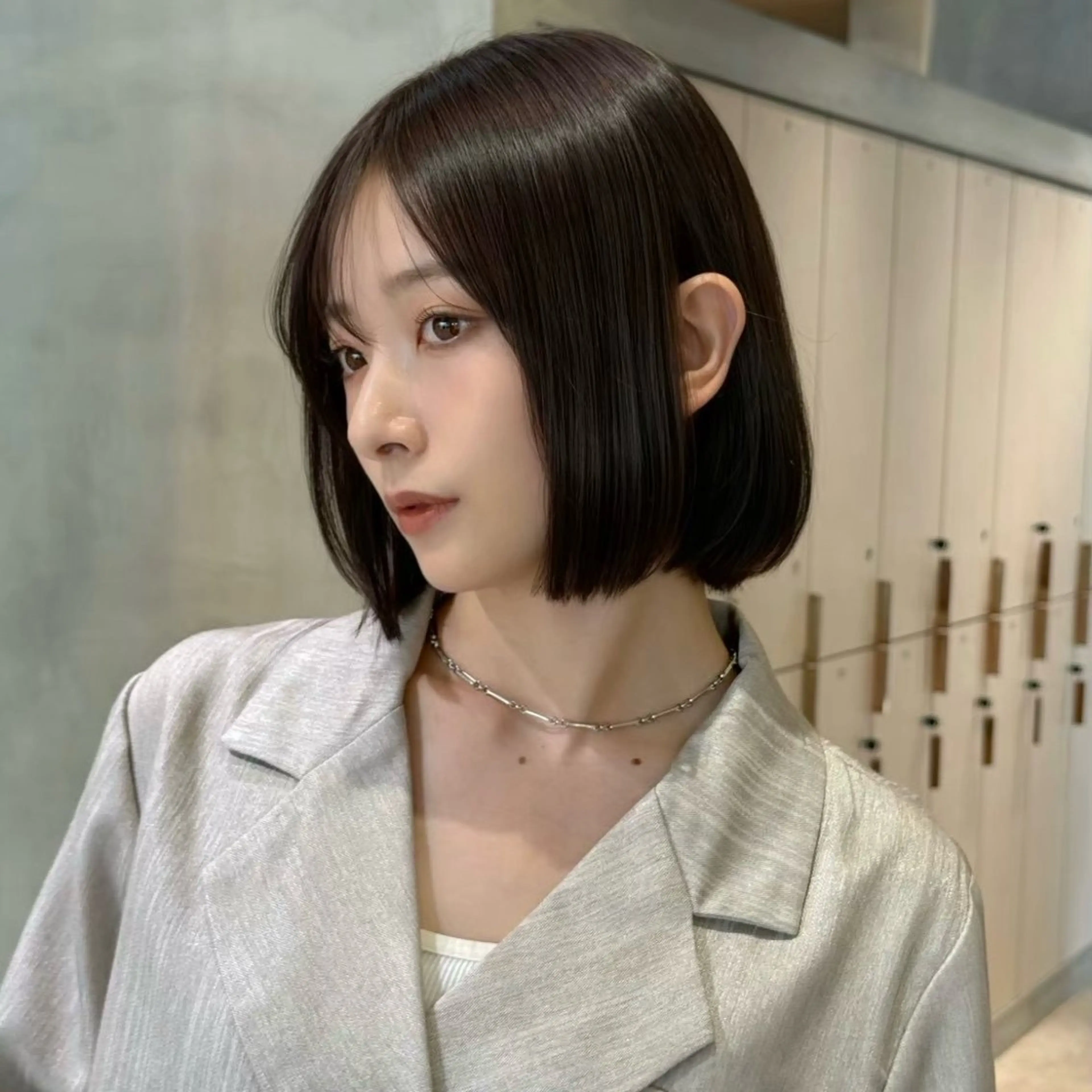 ショート カラー 透明感カラー🩵 けいやのヘアスタイル