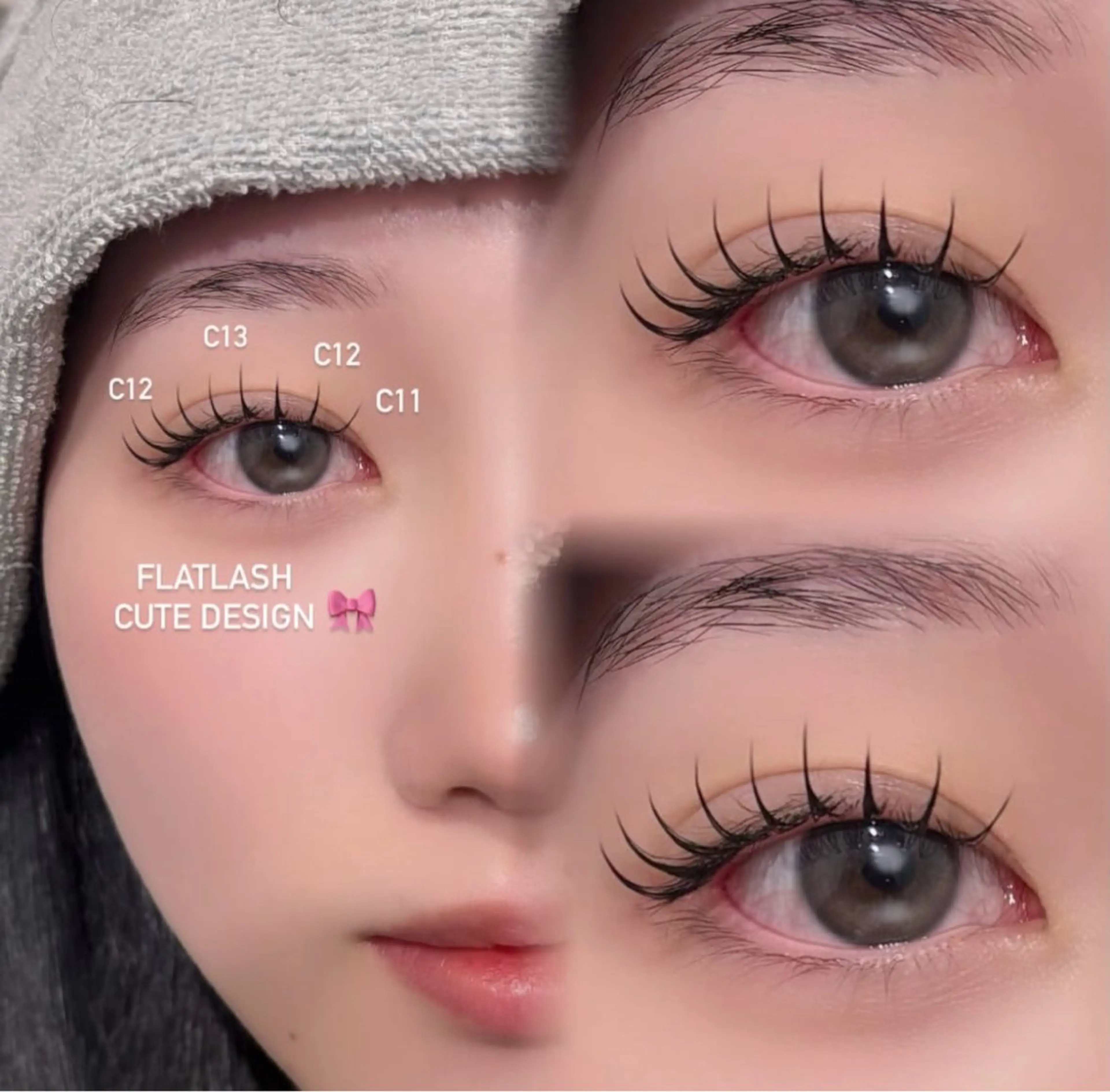 マツエク・マツパ 松嵜 里咲のマツエク・マツパデザイン