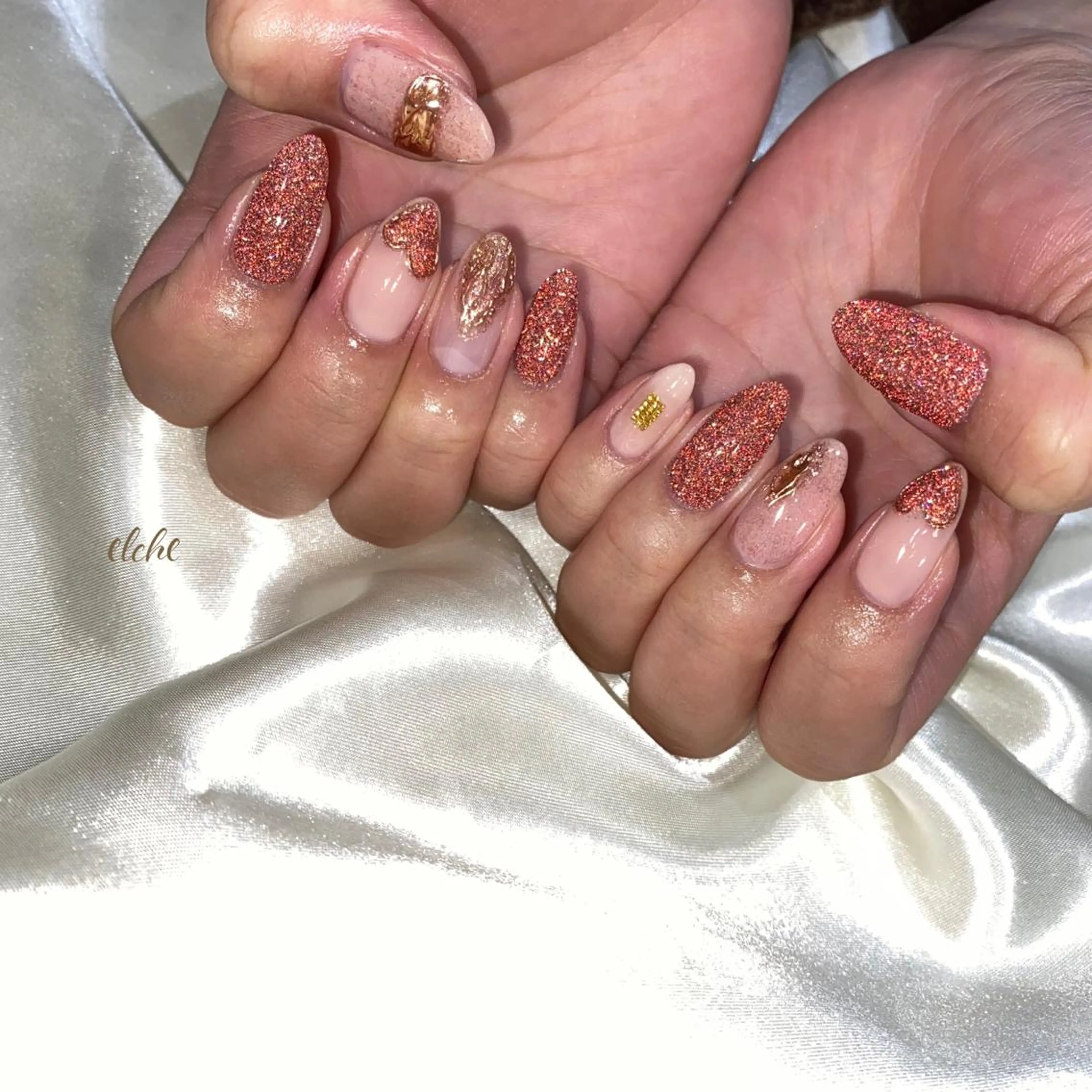 ネイル フラッシュネイル Rio 𓍼のネイルデザイン