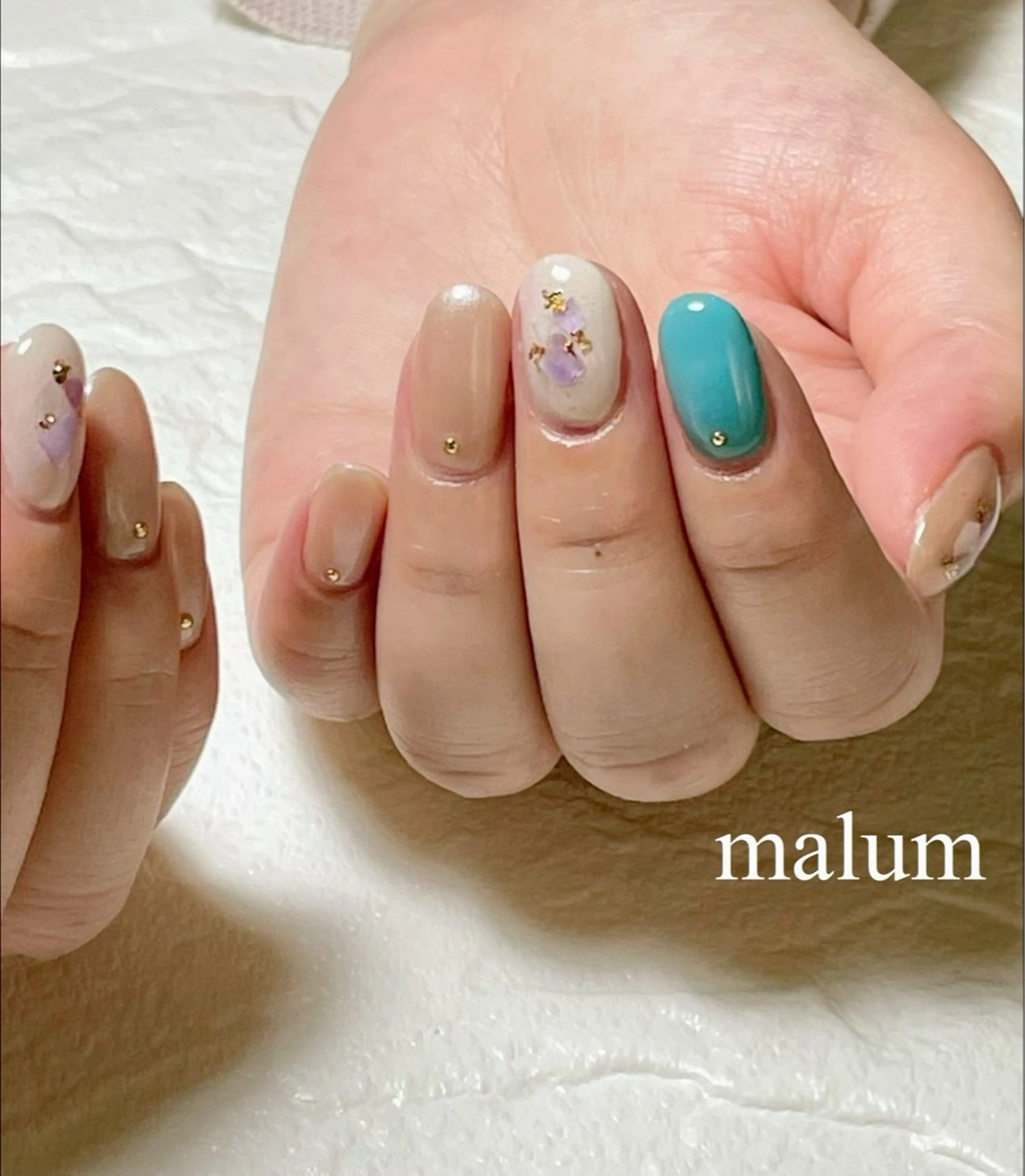 ネイル ハンドネイル malum nailのネイルデザイン