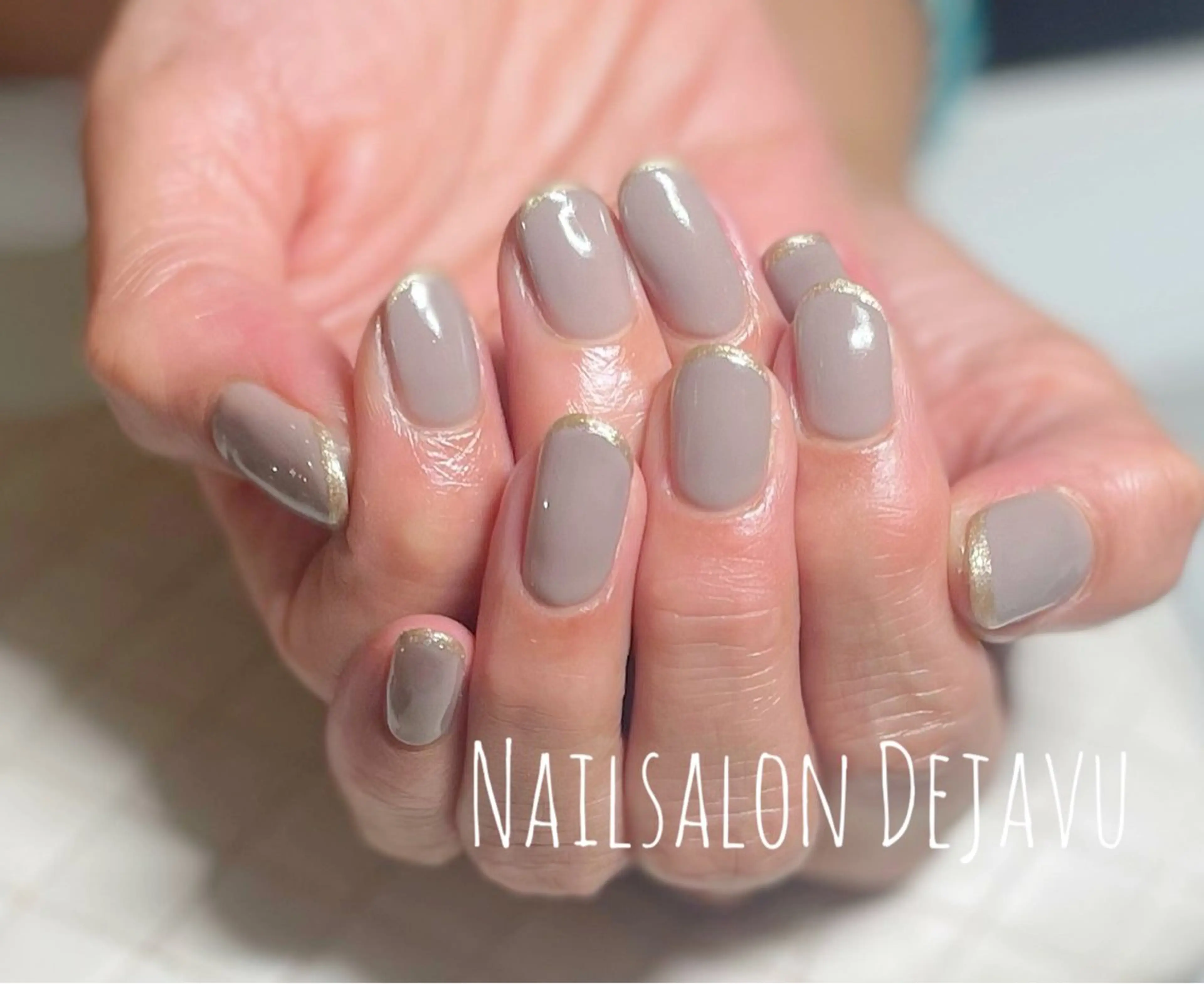 ネイル アートネイル ジェルネイル ラメ(グリッター) ワンカラーネイル Nail salon Dejavu 🌿のネイルデザイン