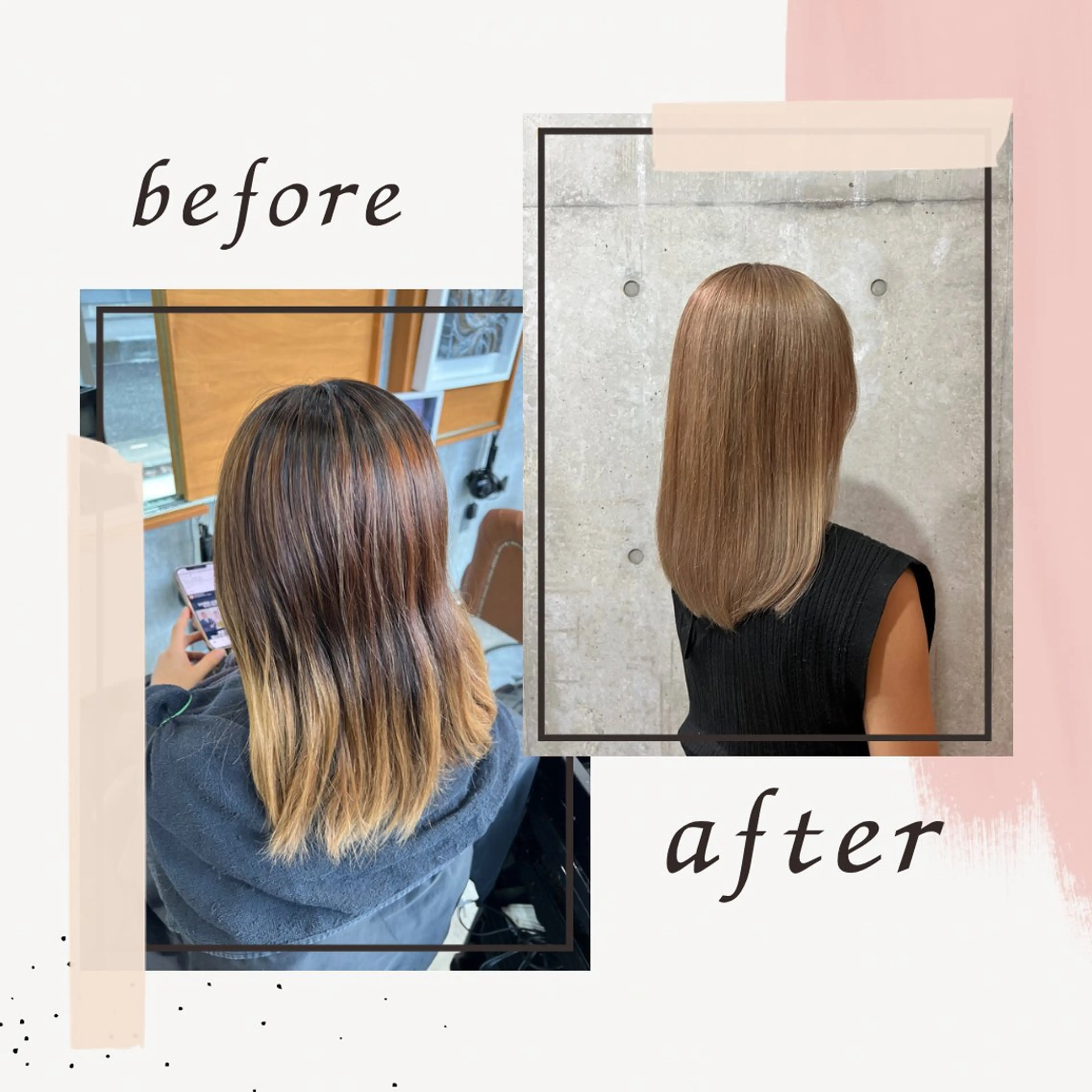 ロング ブリーチカラー/ 寺口佳希のヘアスタイル