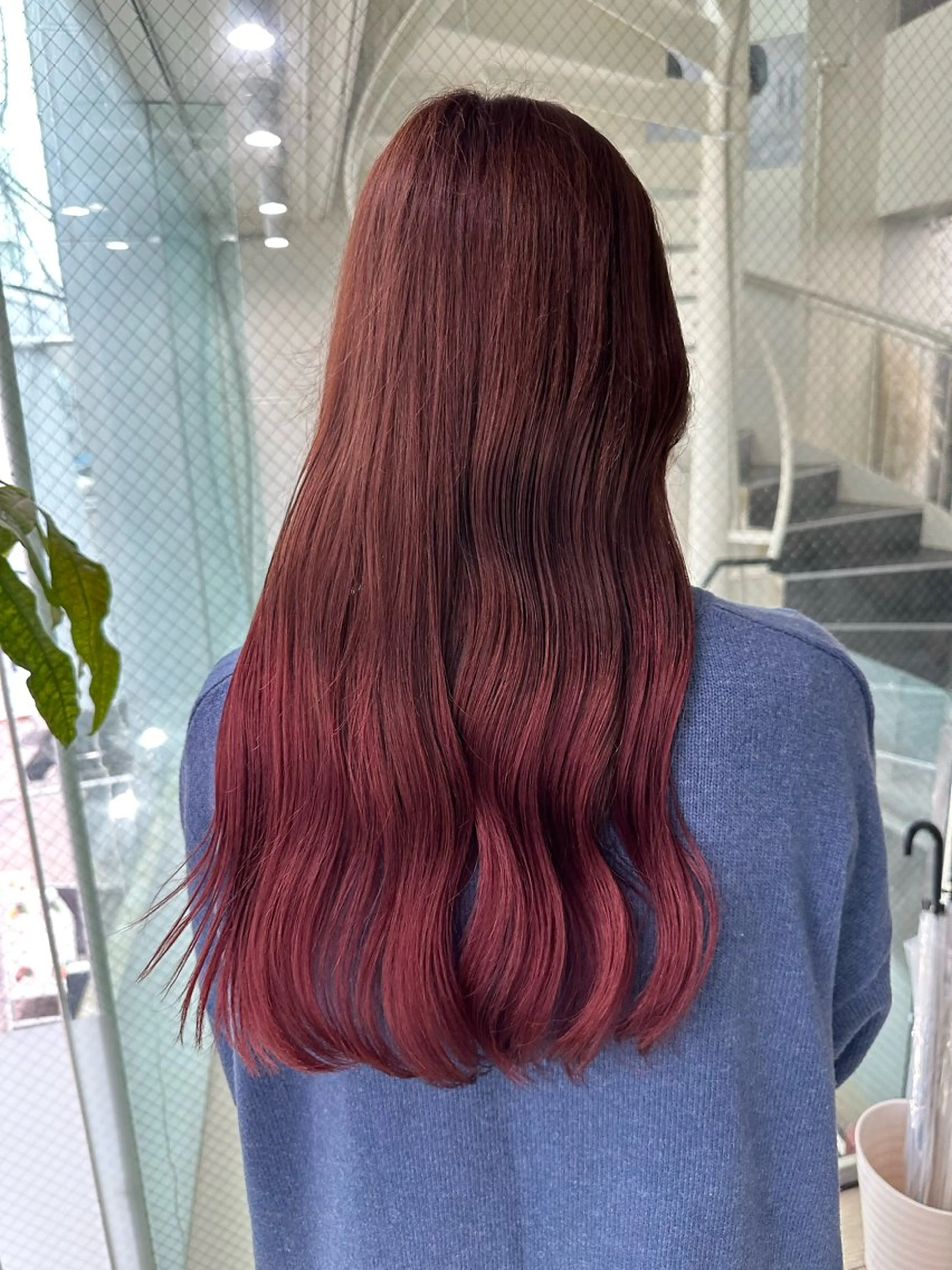 ロング カラー ヘアアレンジ 久米 治仁のヘアスタイル