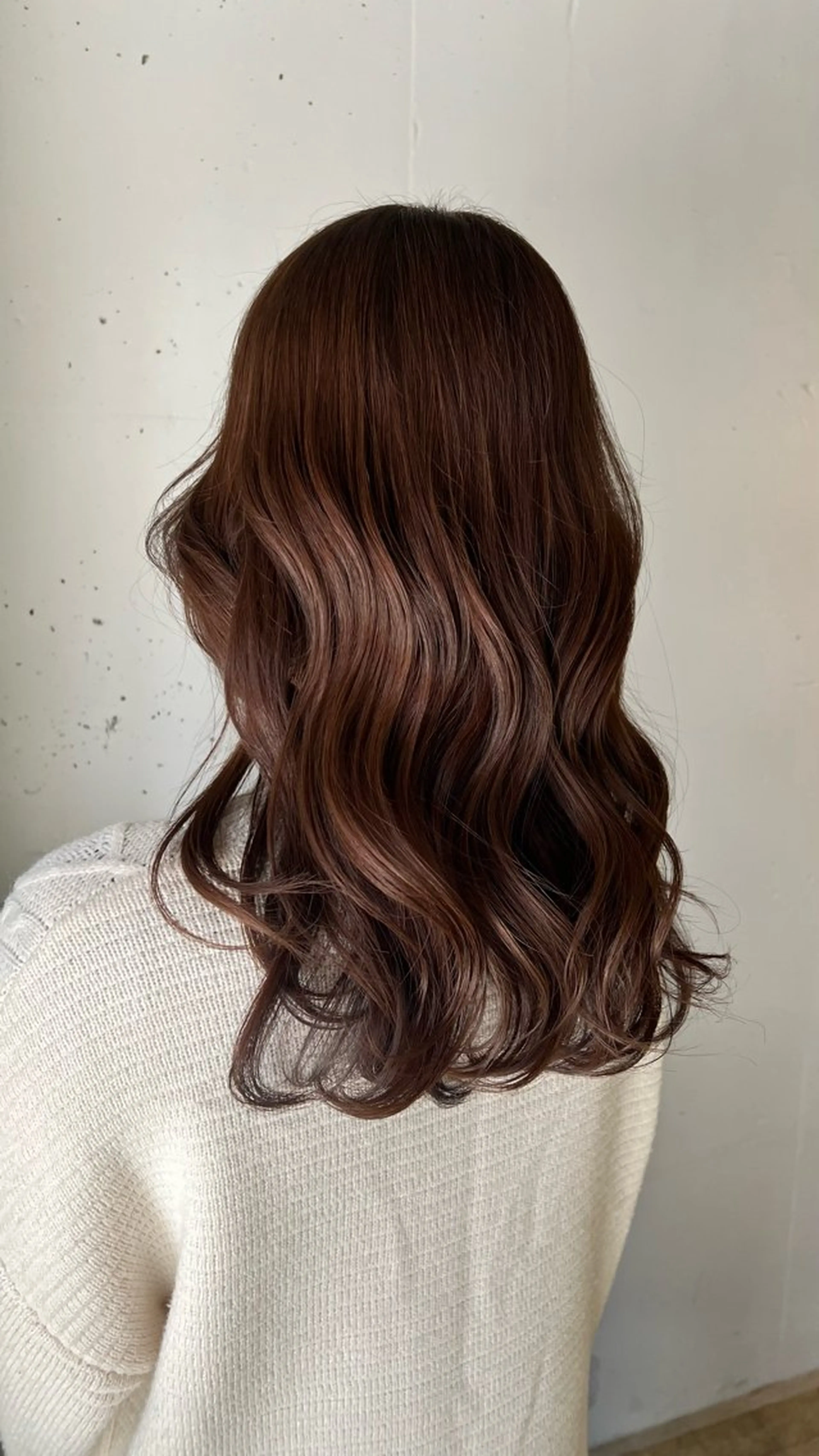 セミロング カラー ブラウンカラー ピンクカラー カラースペシャリスト しょう🧑🏼‍🎨のヘアスタイル