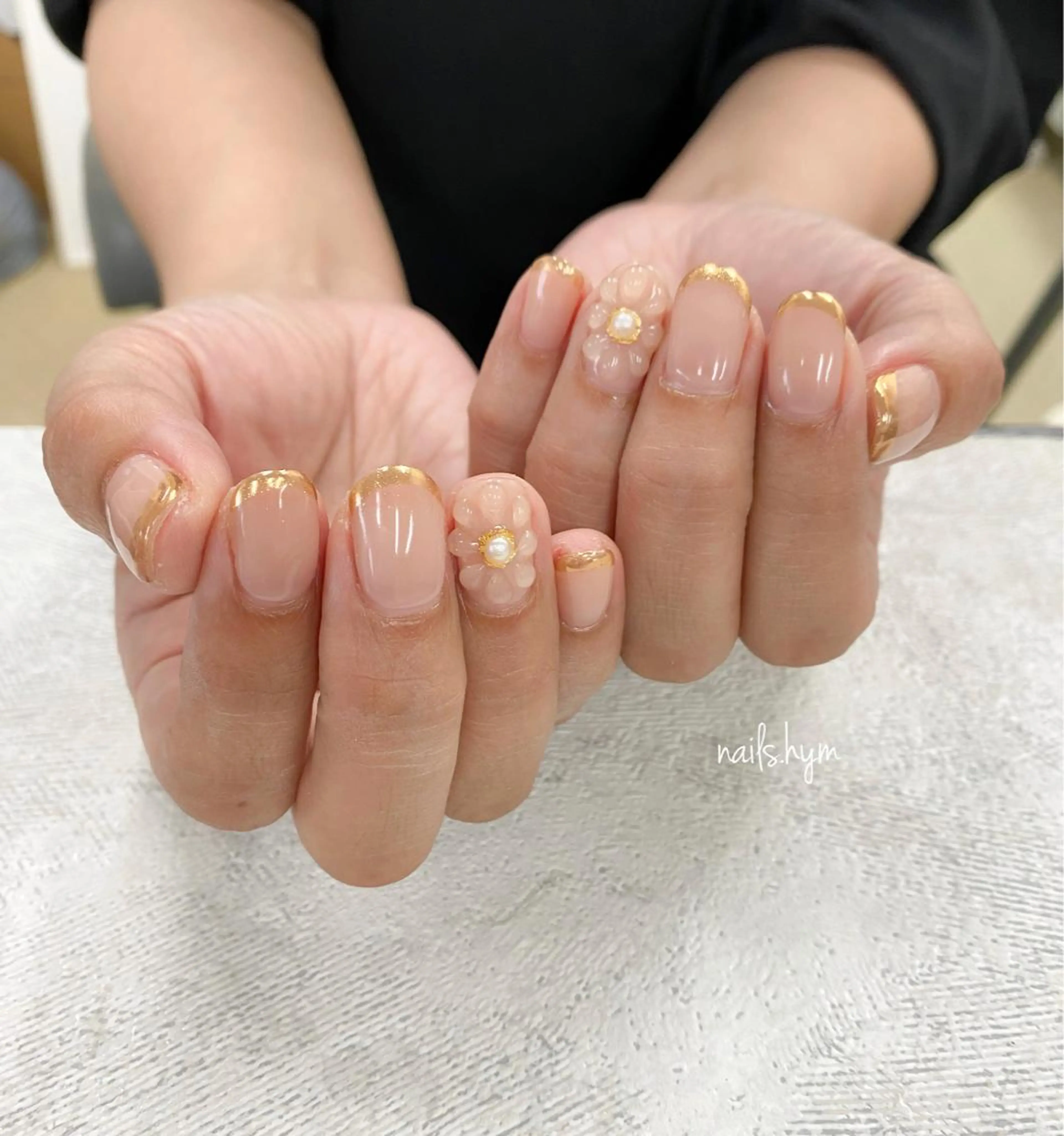 ネイル 持ち込み nails. hymのネイルデザイン