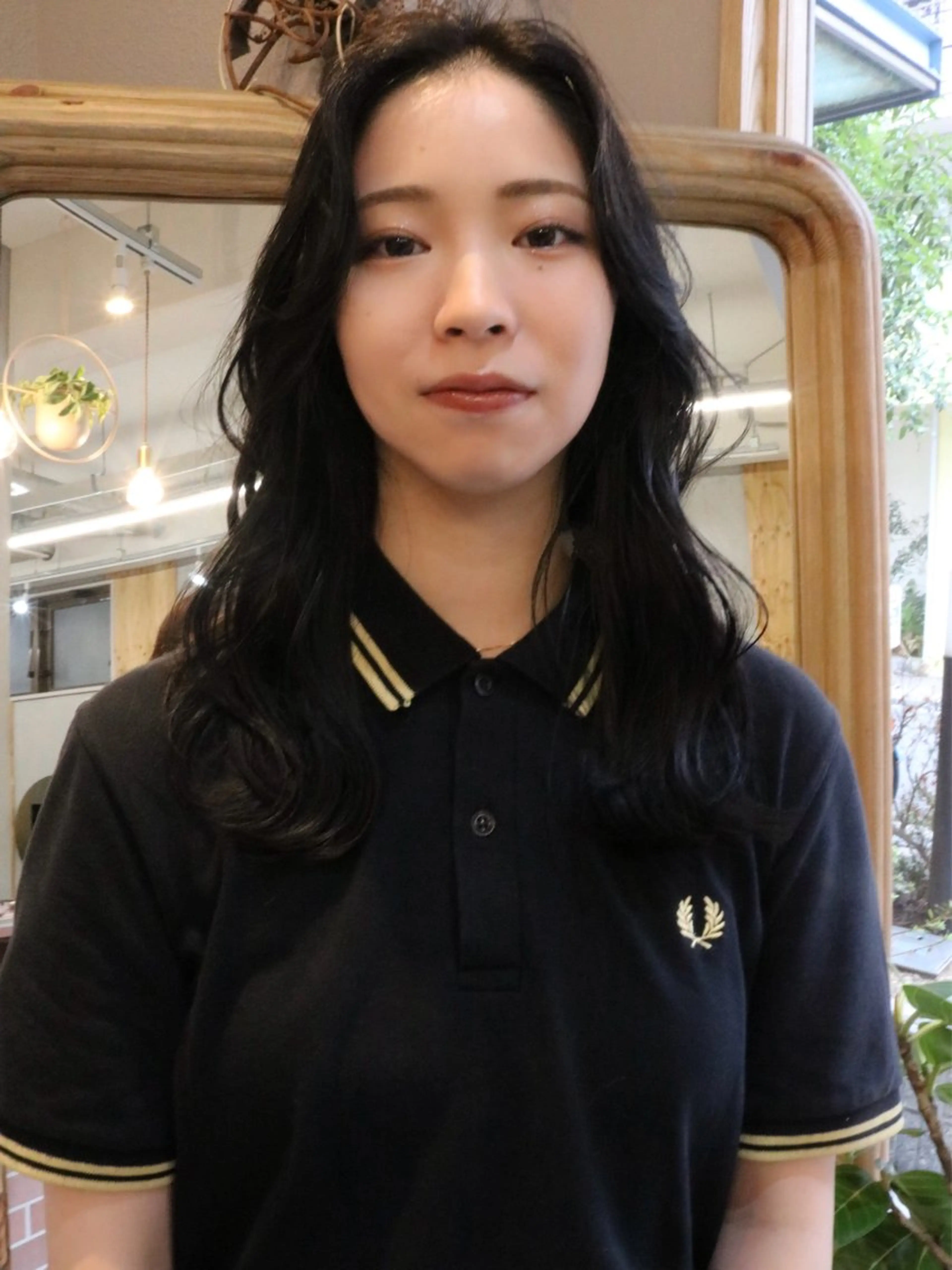 セミロング カラー 松村 澪里のヘアスタイル
