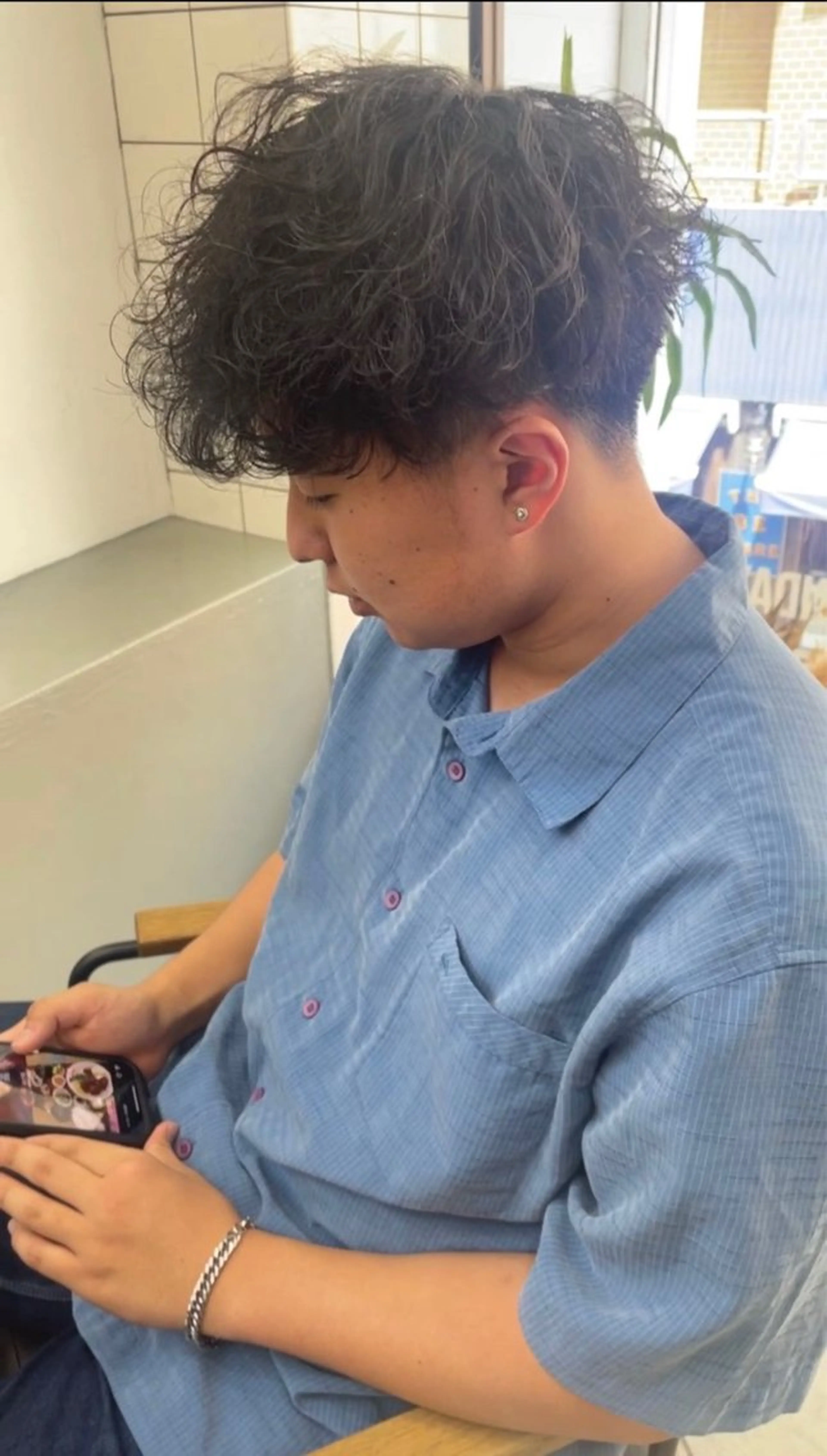 ショート パーマ メンズ メンズ専門サロン wokeのヘアスタイル