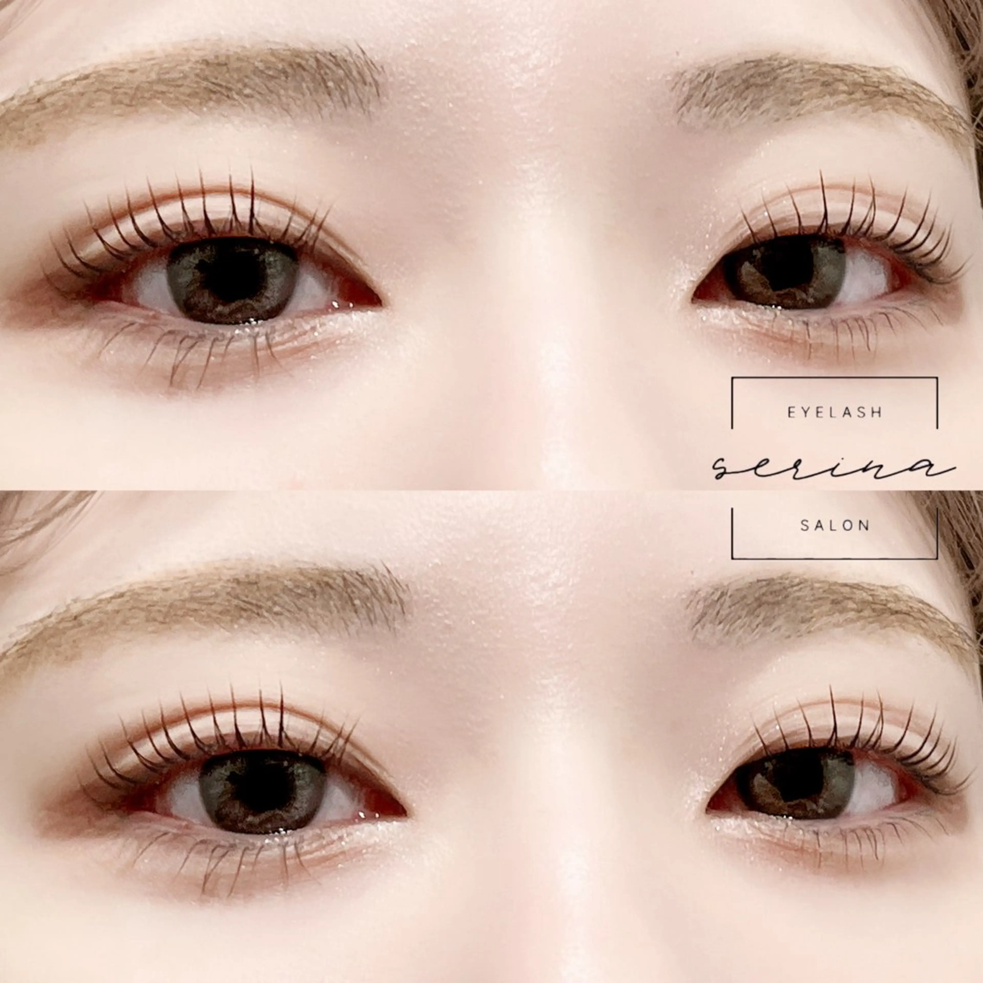 マツエク・マツパ パリジェンヌラッシュリフト Serina新宿南口 佐藤のマツエク・マツパデザイン