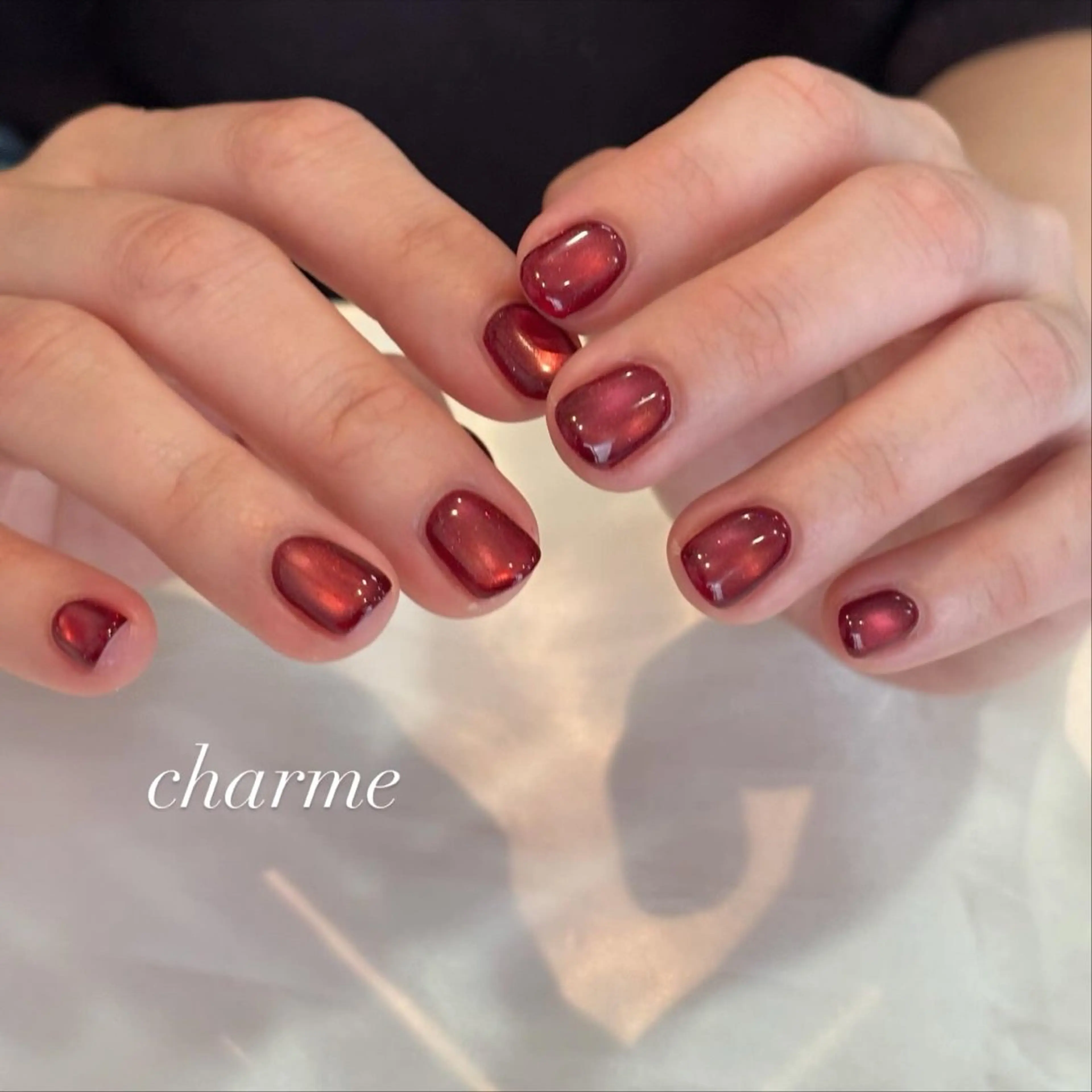ネイル フラッシュネイル charme nailのネイルデザイン