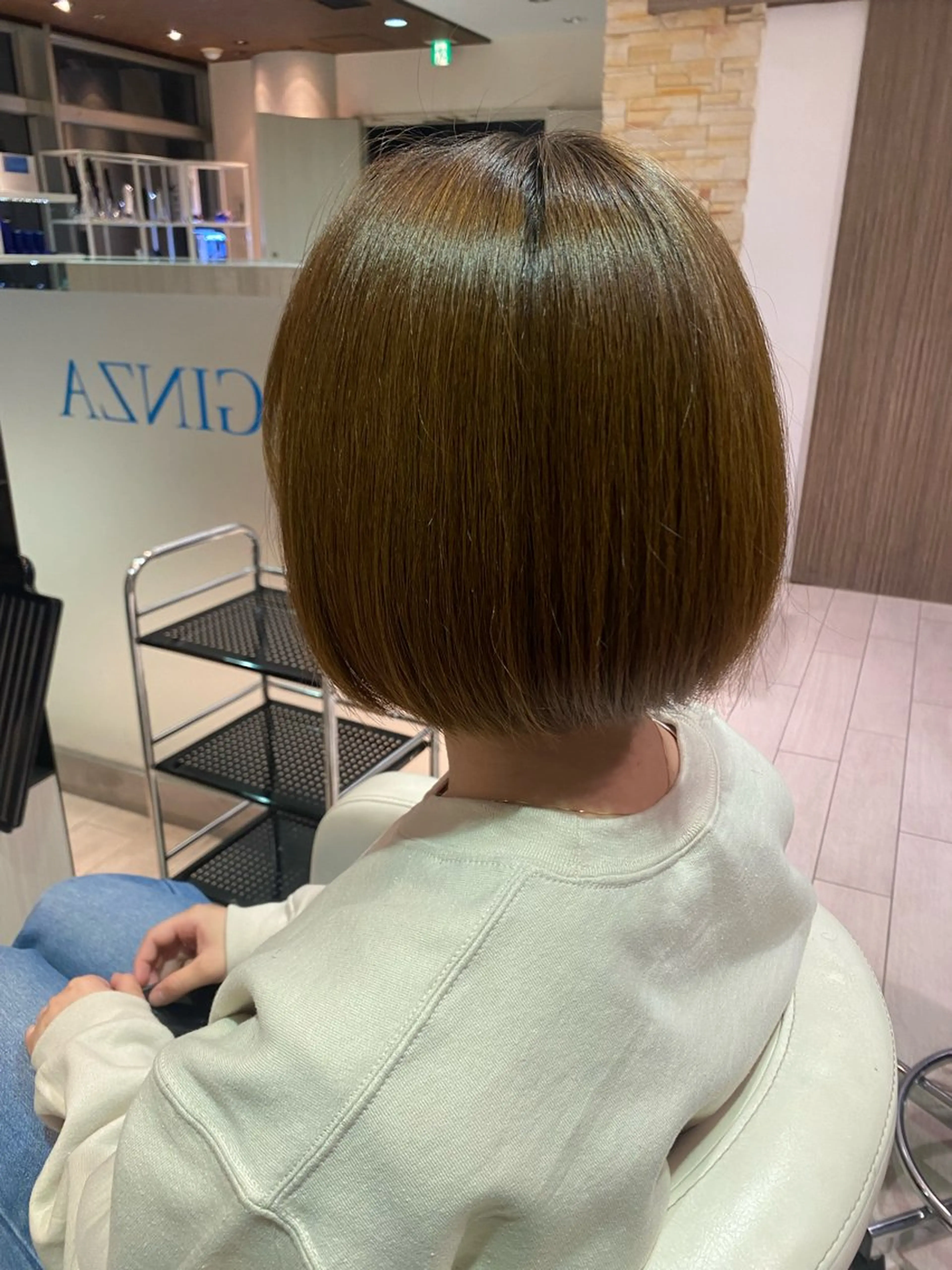 ショート air銀座所属・木村 詩渚のヘアスタイル