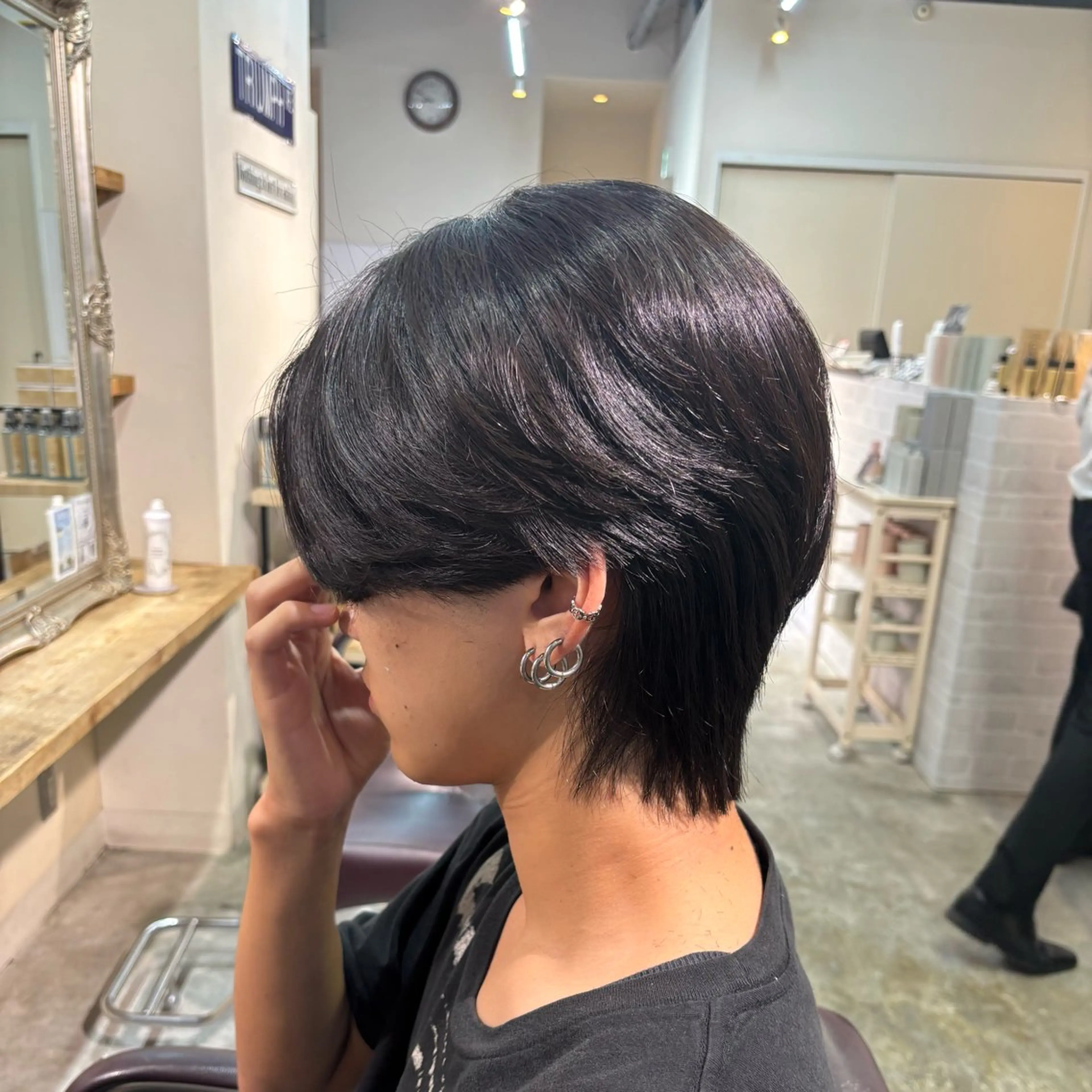 パーマ メンズ メンズパーマ 縮毛矯正 カット 縮毛矯正 縮毛矯正/メンズ パーマ/岩名新大のヘアスタイル