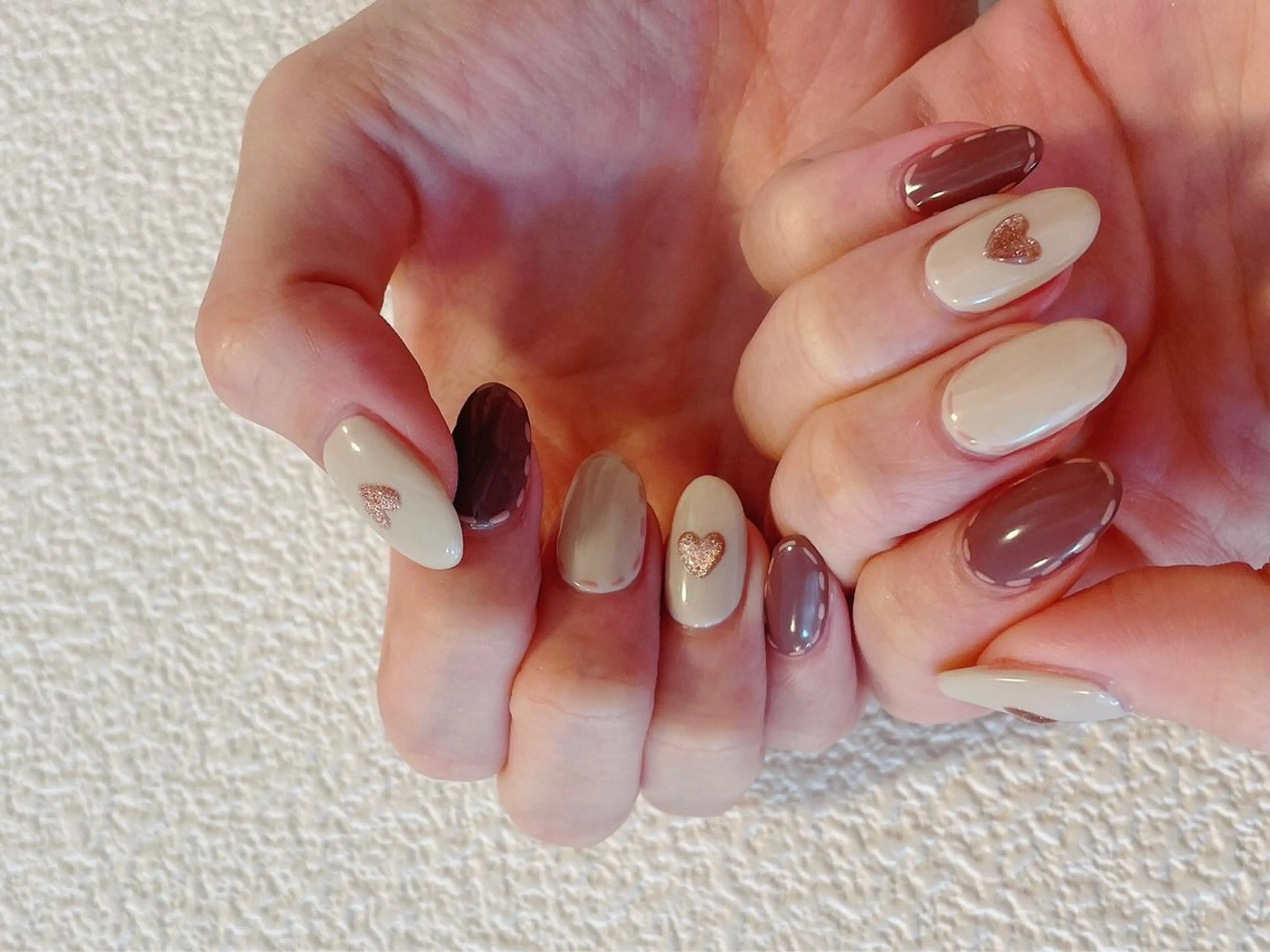 ネイル オーロラネイル フットネイル フレンチネイル ジェルネイル 韓国ネイル kiki nail &brow二子玉川の眉毛・アイブロウイメージ