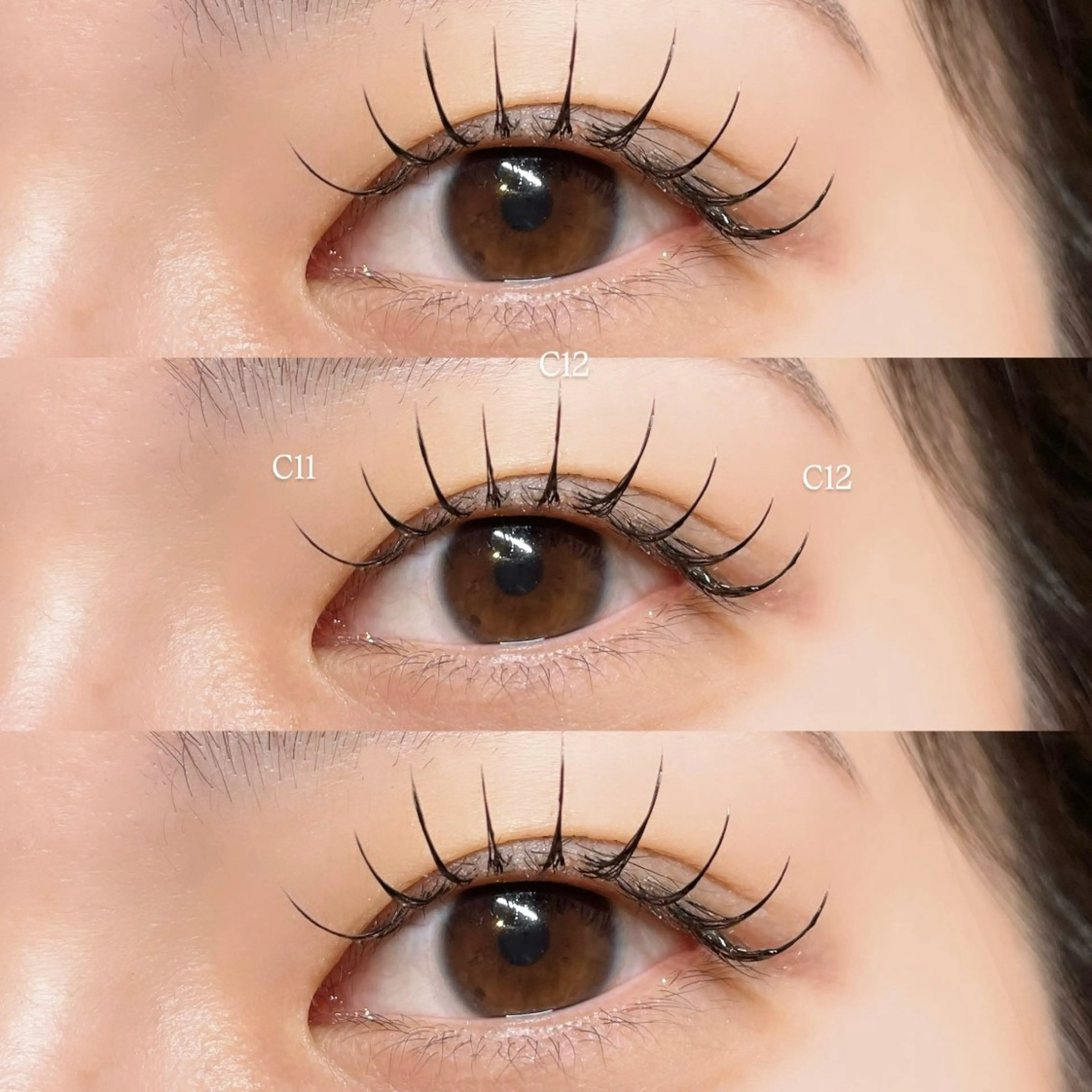 マツエク・マツパ マツエク Mell Yuuna ♡パリエク /束感のマツエク・マツパデザイン