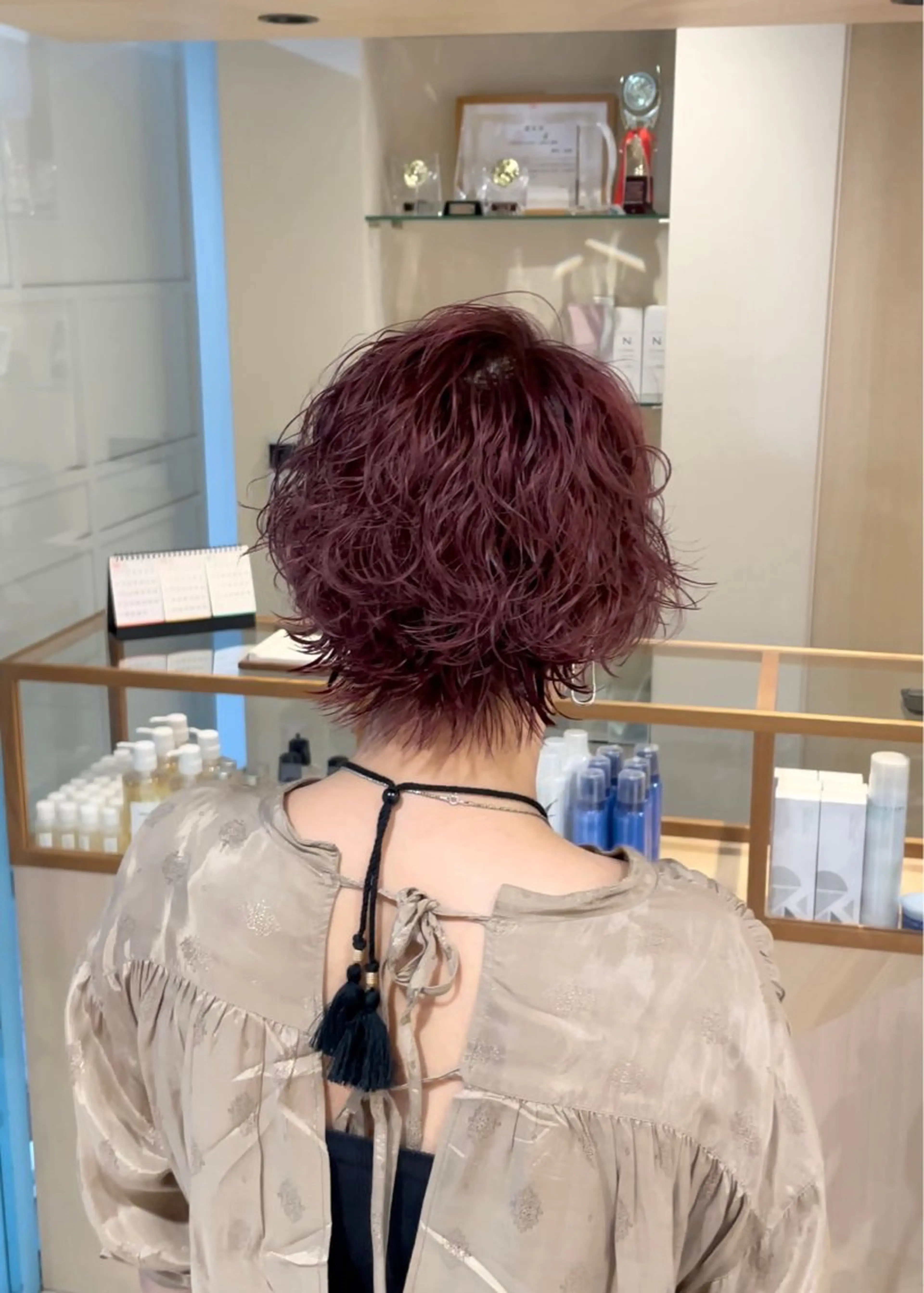ショート 大石 陽菜のヘアスタイル