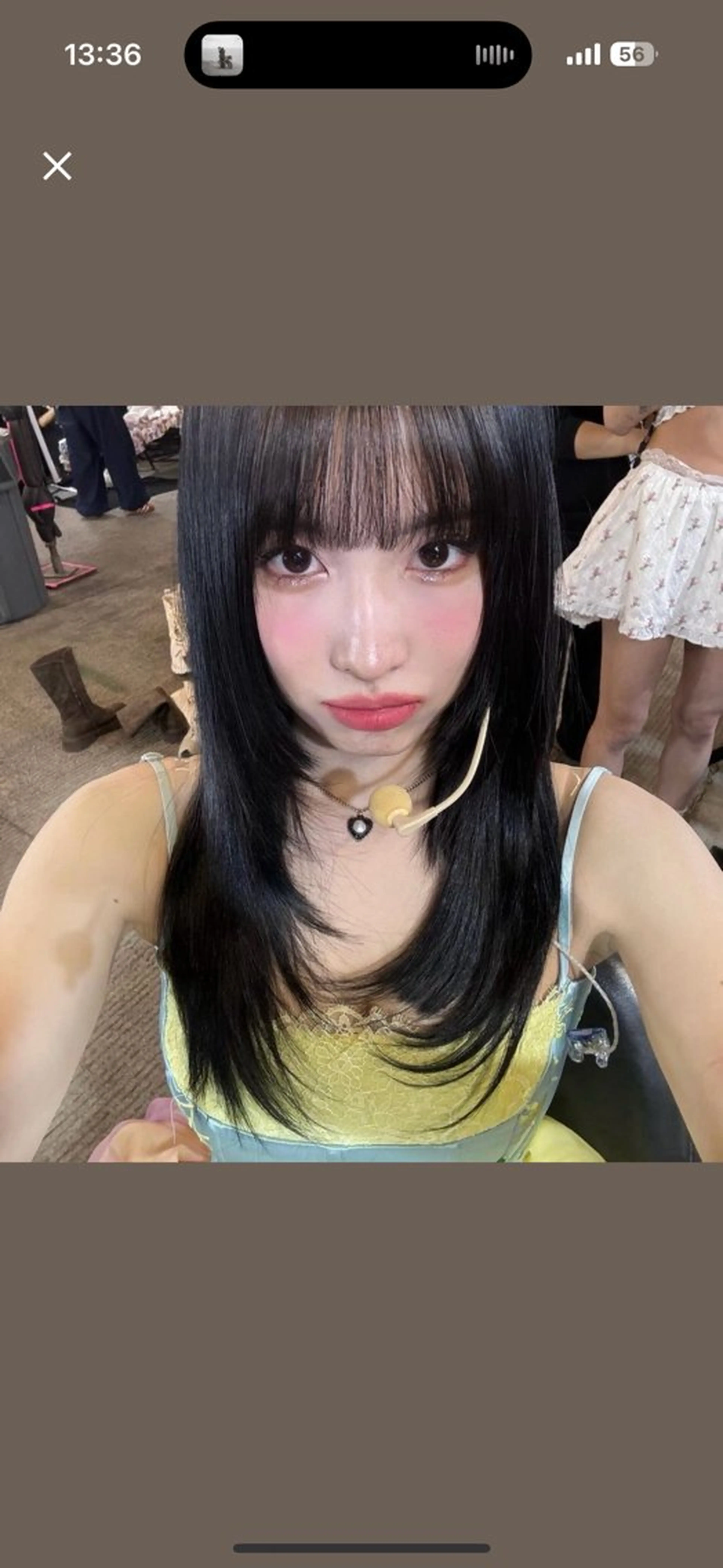 ロング カラー fifth 庄子愛彩のヘアスタイル