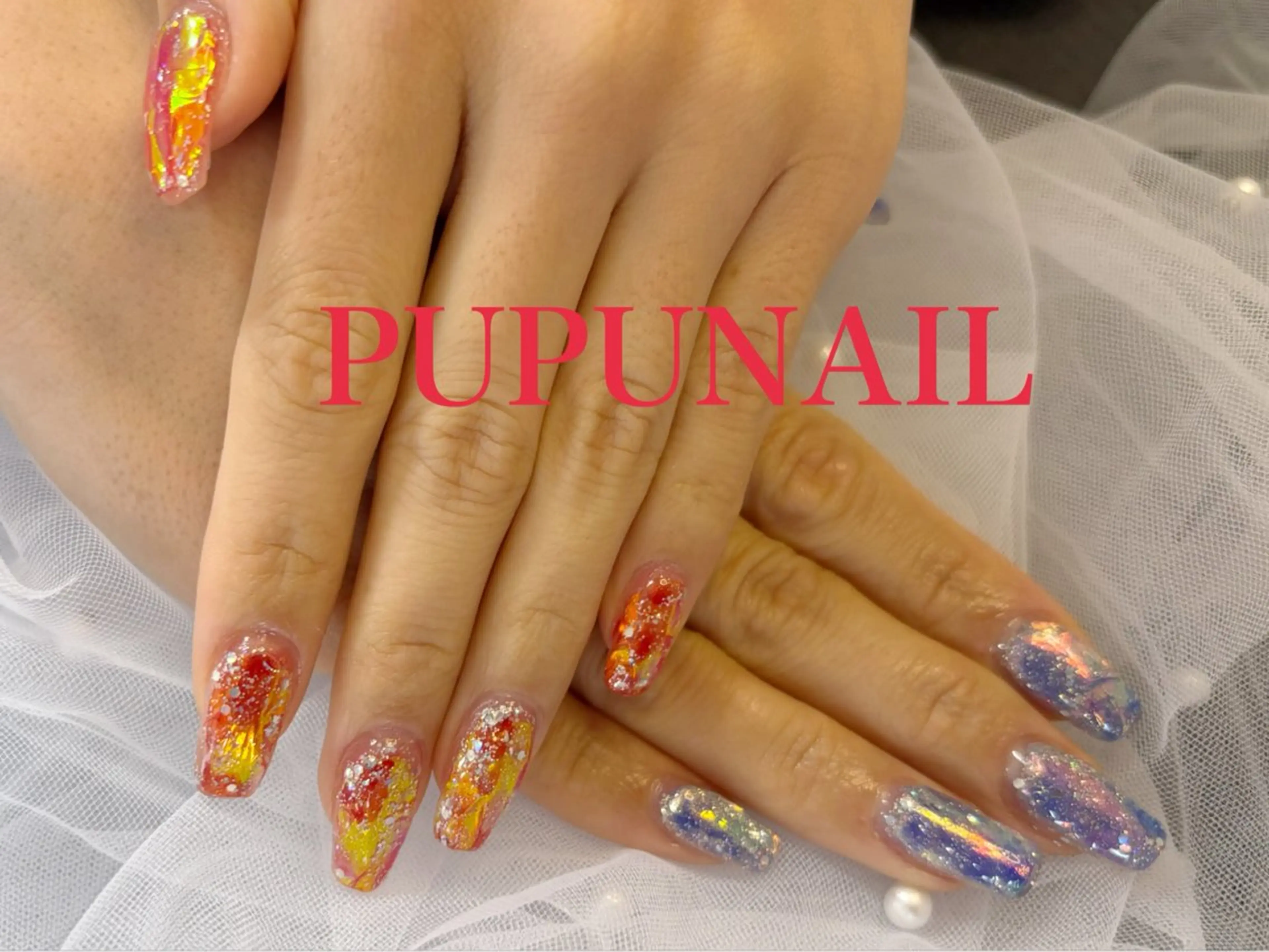 セミロング ハンドネイル Re:Nail Formula所属・kido chieのネイルデザイン