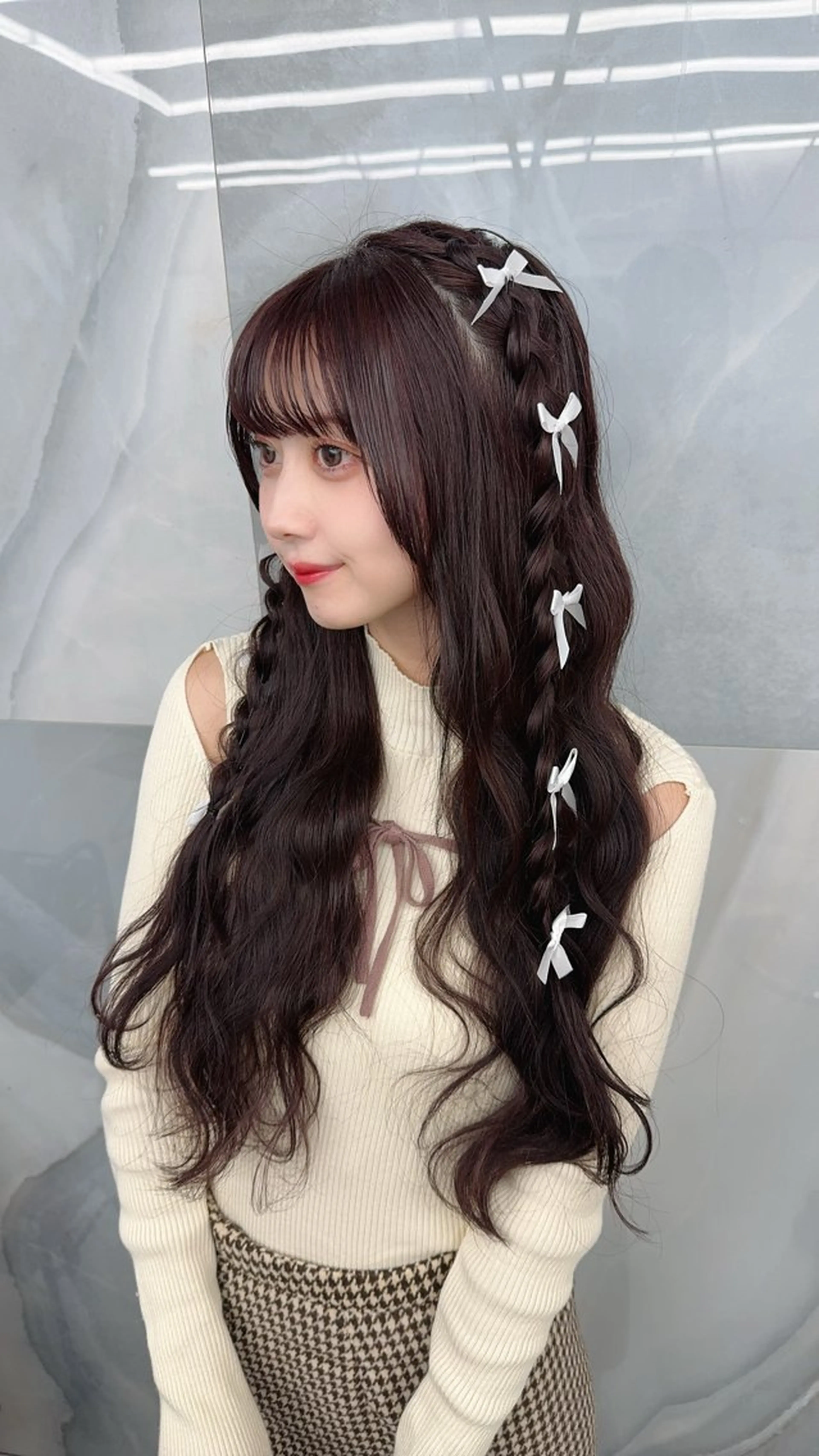 ヘアアレンジ ヘアセット 韓国/アイドルヘア 🎀みづきのヘアスタイル