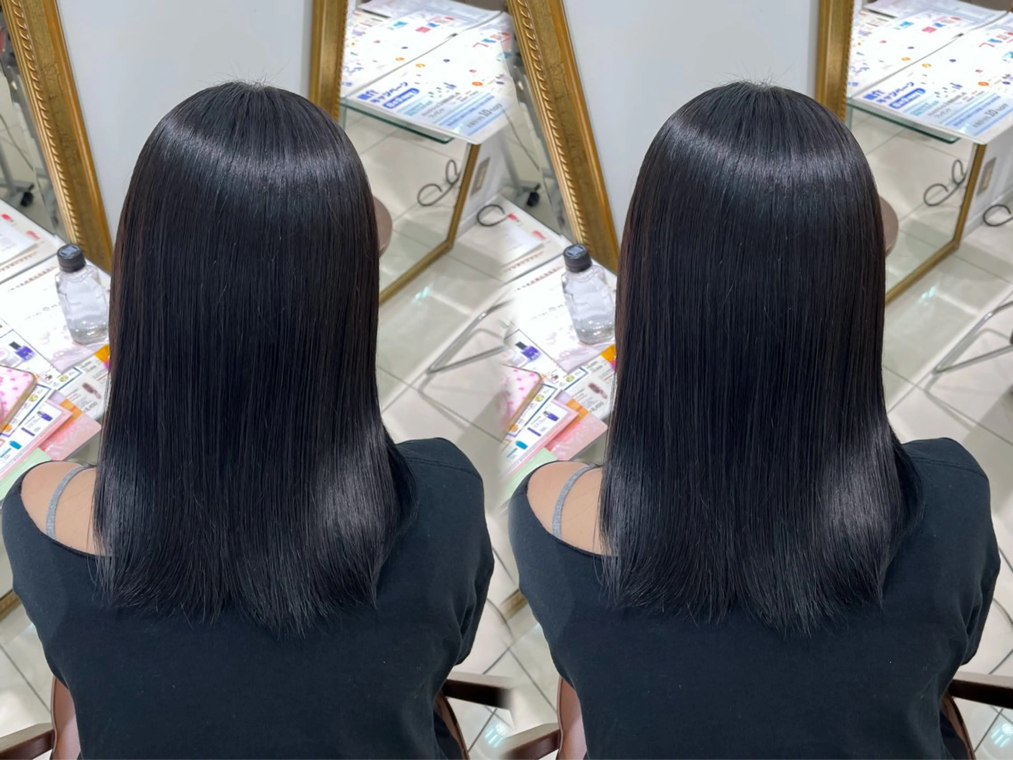 セミロング 縮毛矯正 縮毛矯正 巻ける🫧縮毛矯正 💞はな🎀のヘアスタイル