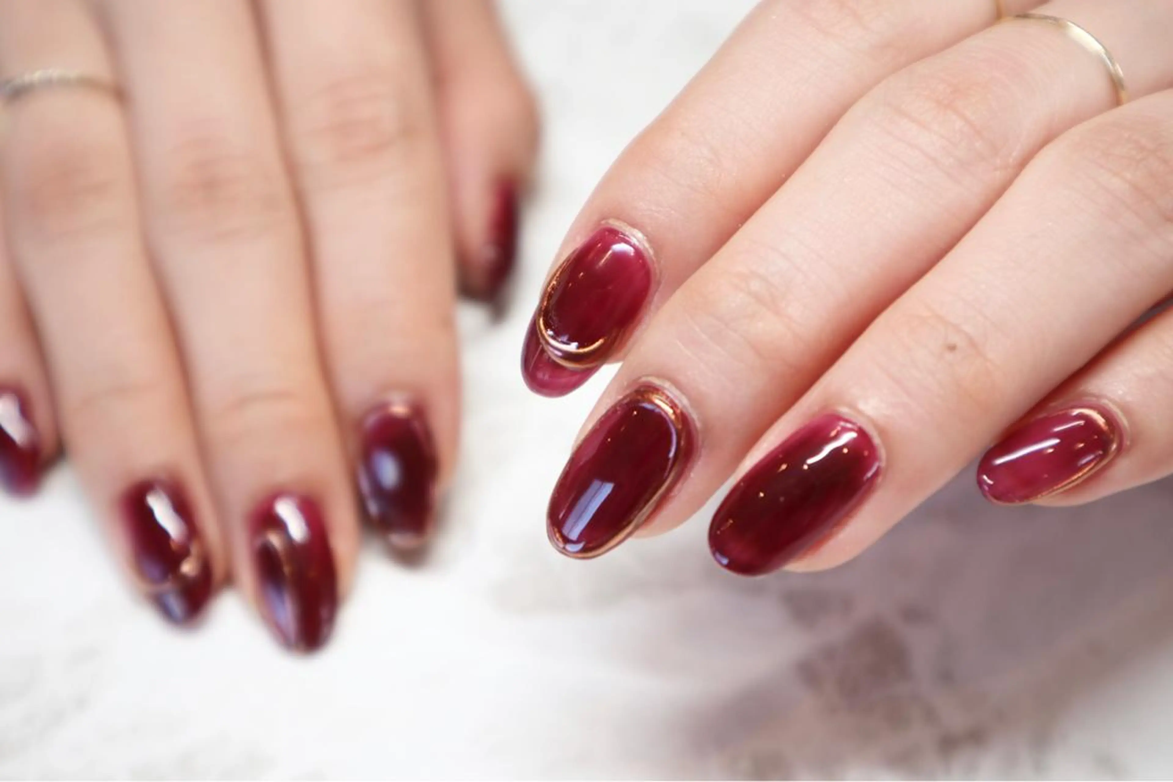 ネイル ハンドネイル 小河 仁美のネイルデザイン