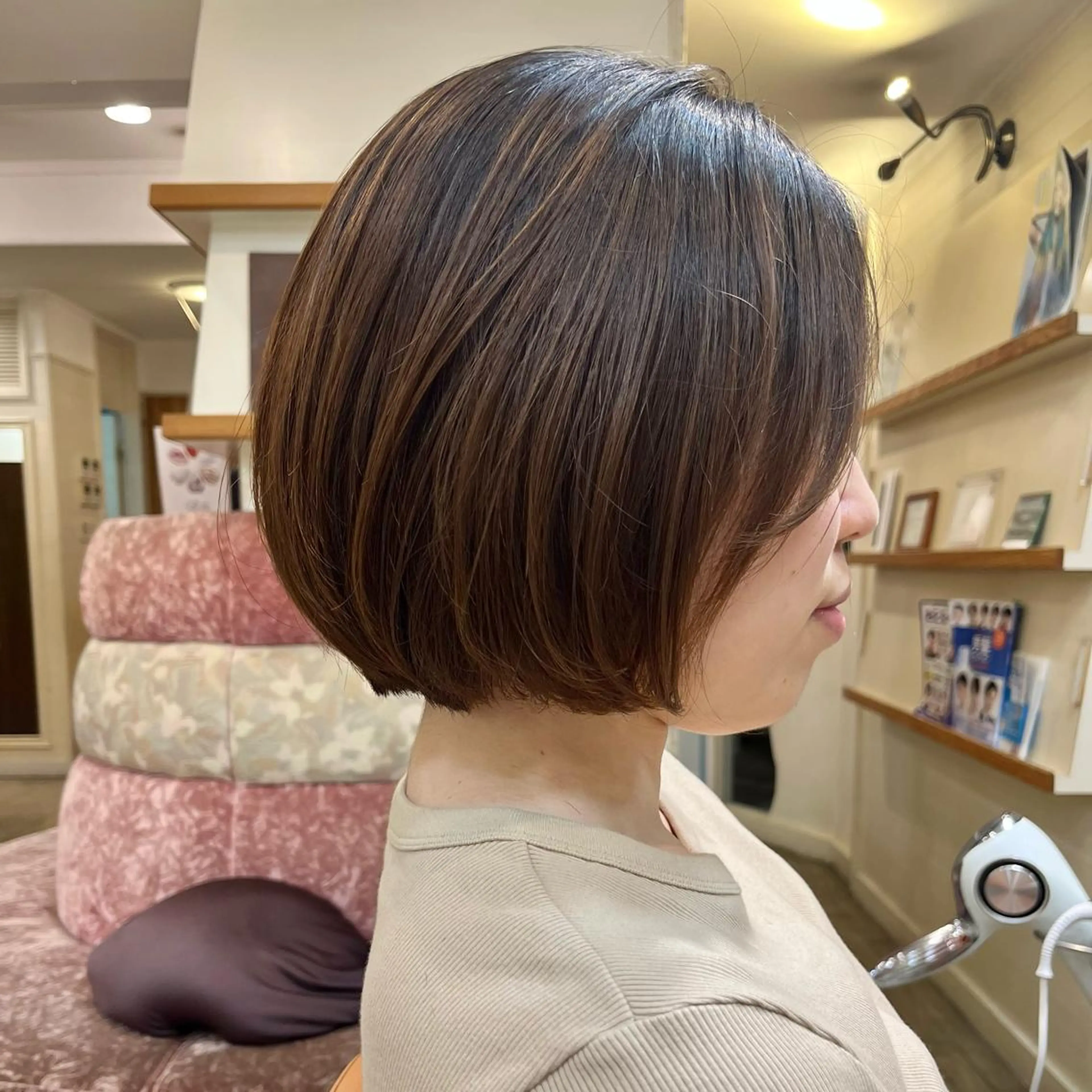 ショート ボブ/透明感カラー /大宮/たぐち🥣のヘアスタイル