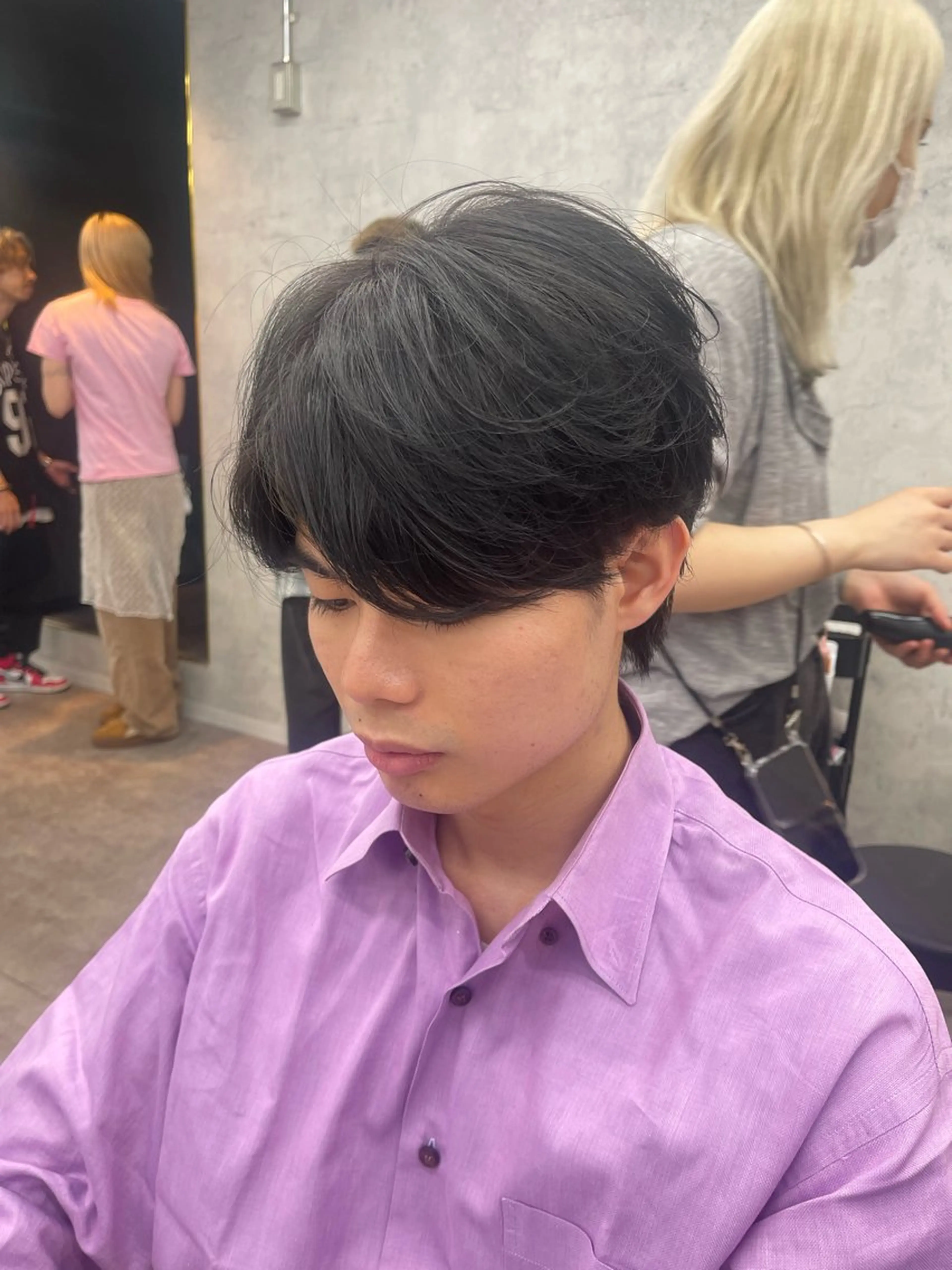 メンズ カット パーマ ✨メンズ支持率no1 野上✨のヘアスタイル