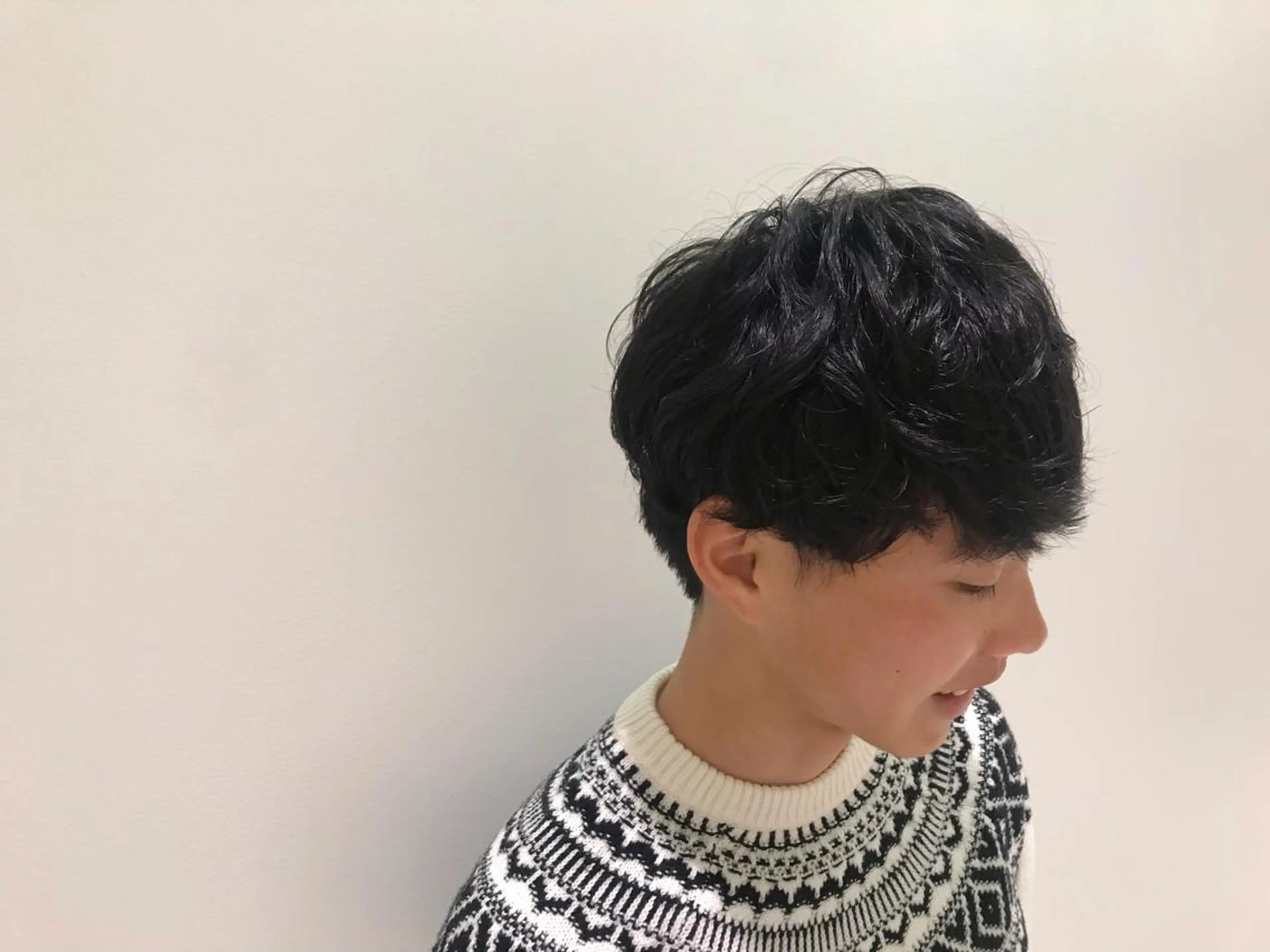 ショート パーマ メンズ ボブ指名No.1/ ボブパーマ/ユキのヘアスタイル