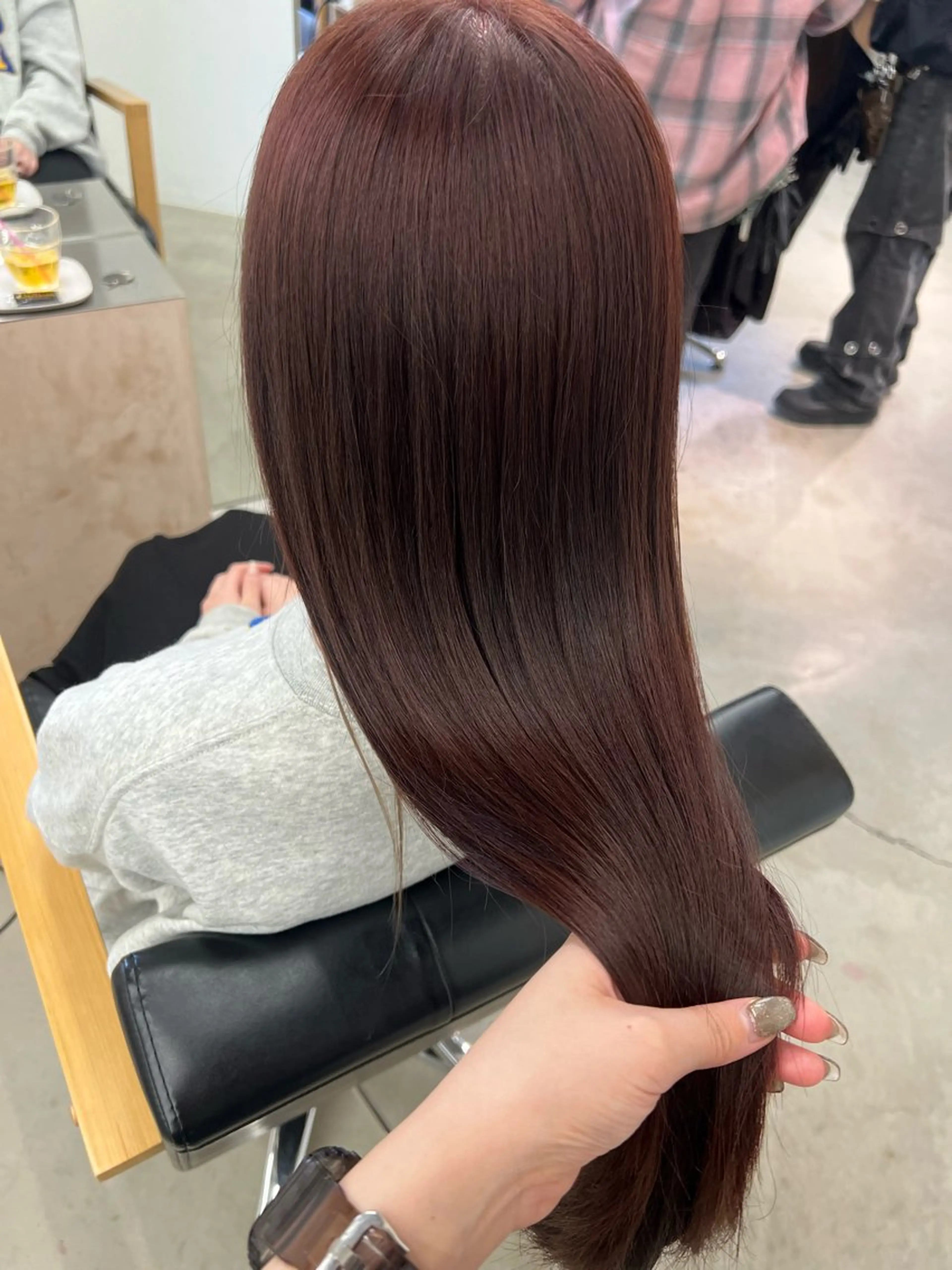 ロング ヘアカラー トリートメント vince. moekoのヘアスタイル