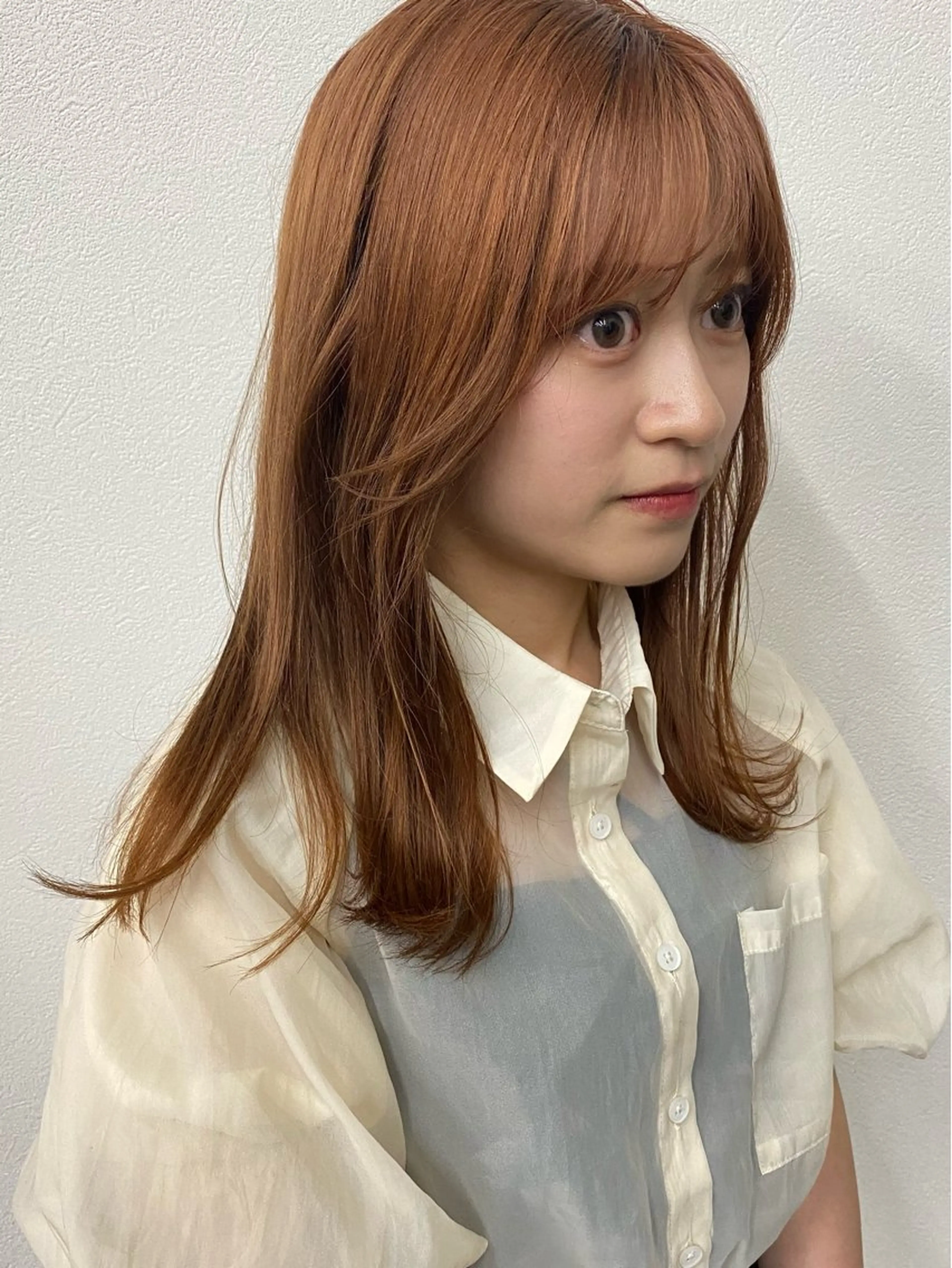 透明感抜群アディクシーカラー＋カット＋オージュアクイックトリートメントの写真