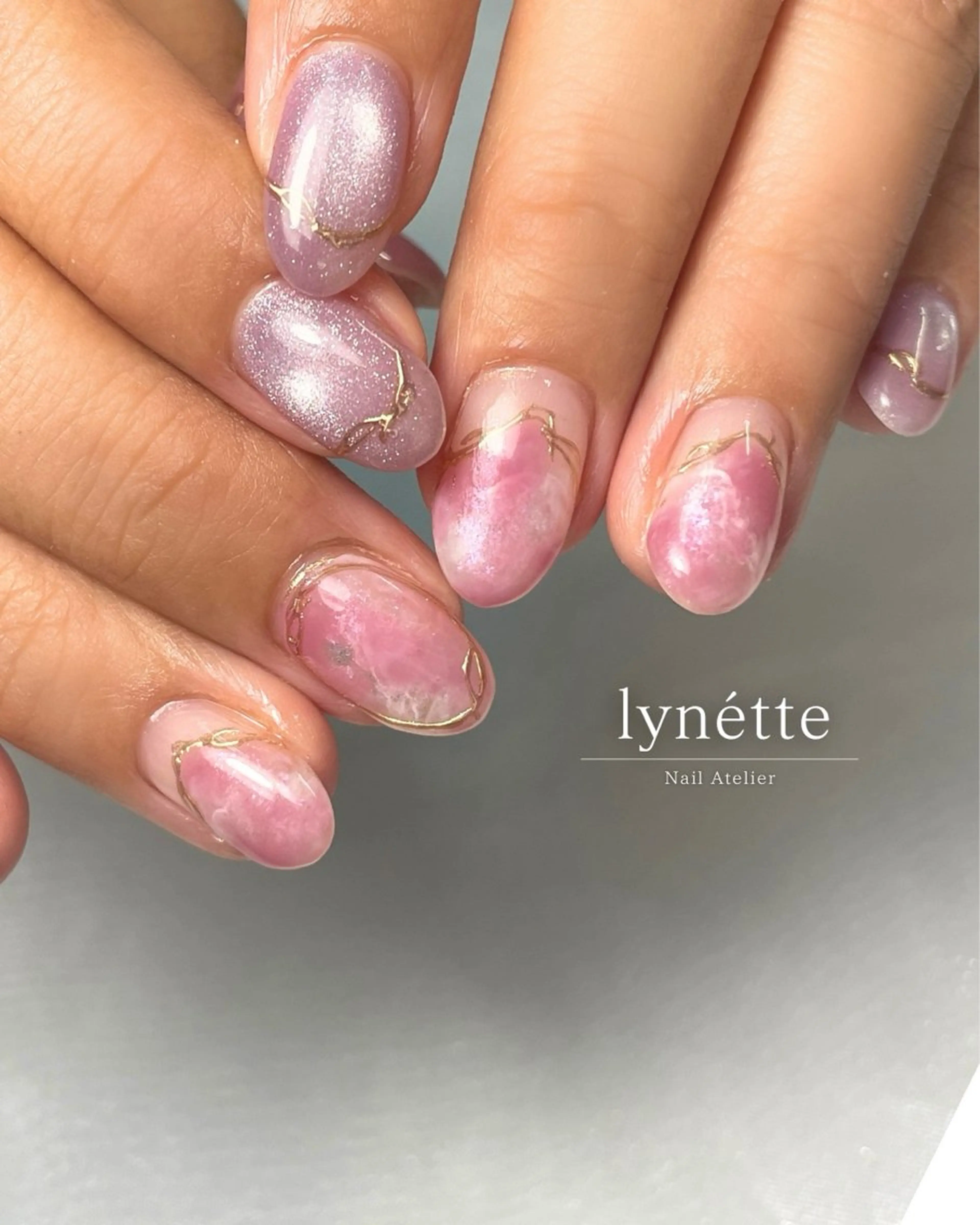 ネイル ニュアンスネイル lynétte 那覇ネイルサロンのネイルデザイン