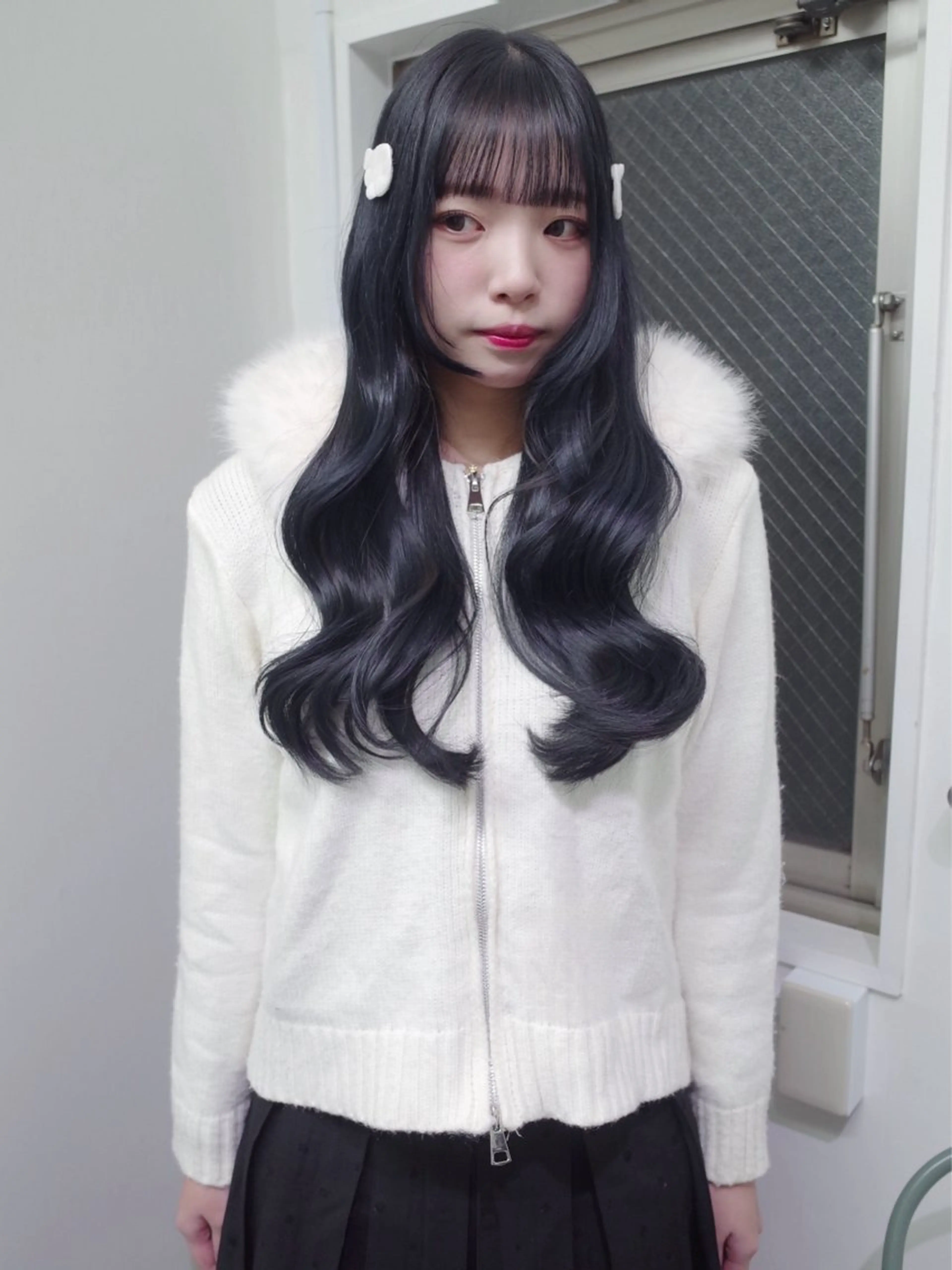 ロング カラー IDE AYANEのヘアスタイル