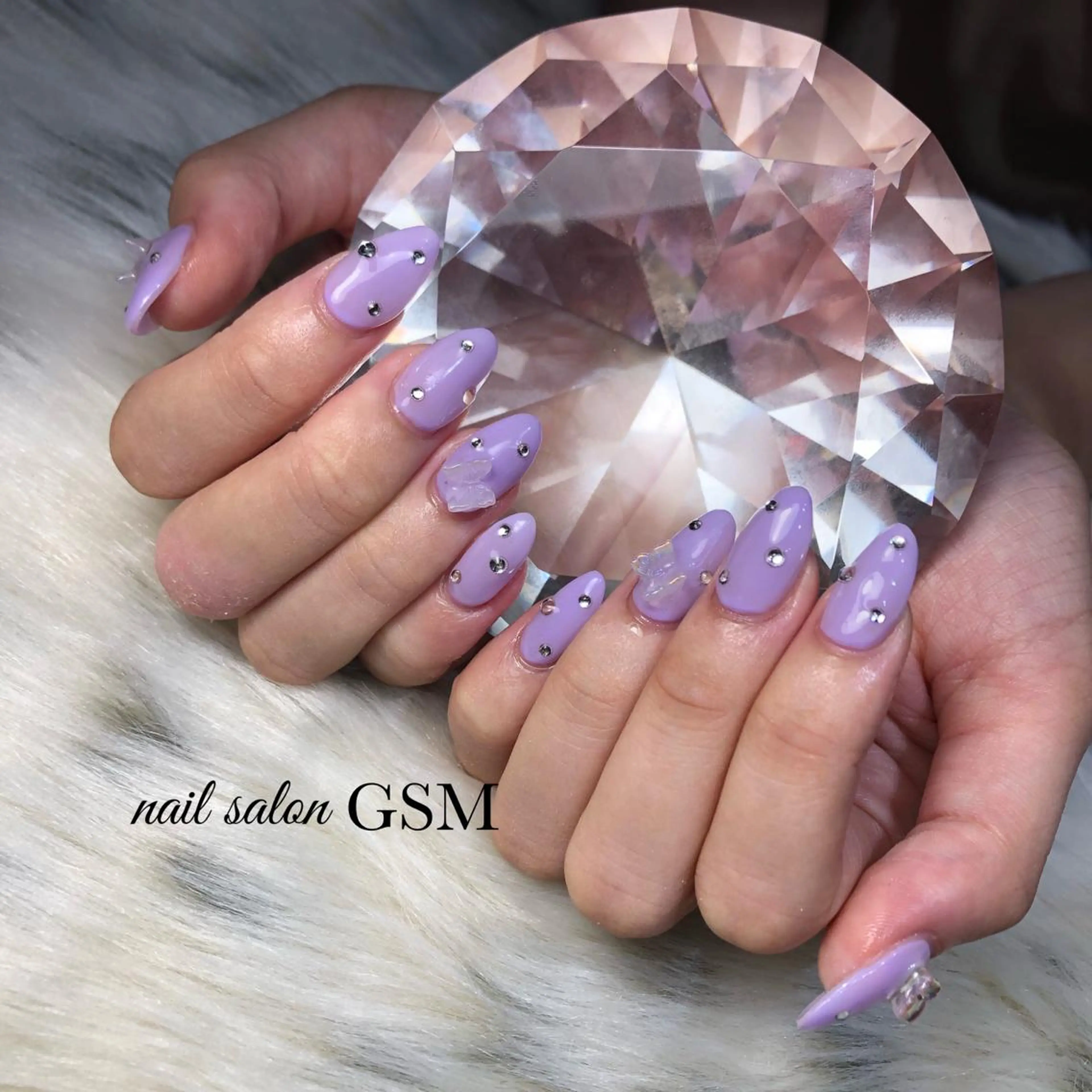ネイル シンプルネイル ハンドネイル nail salon GSMのネイルデザイン