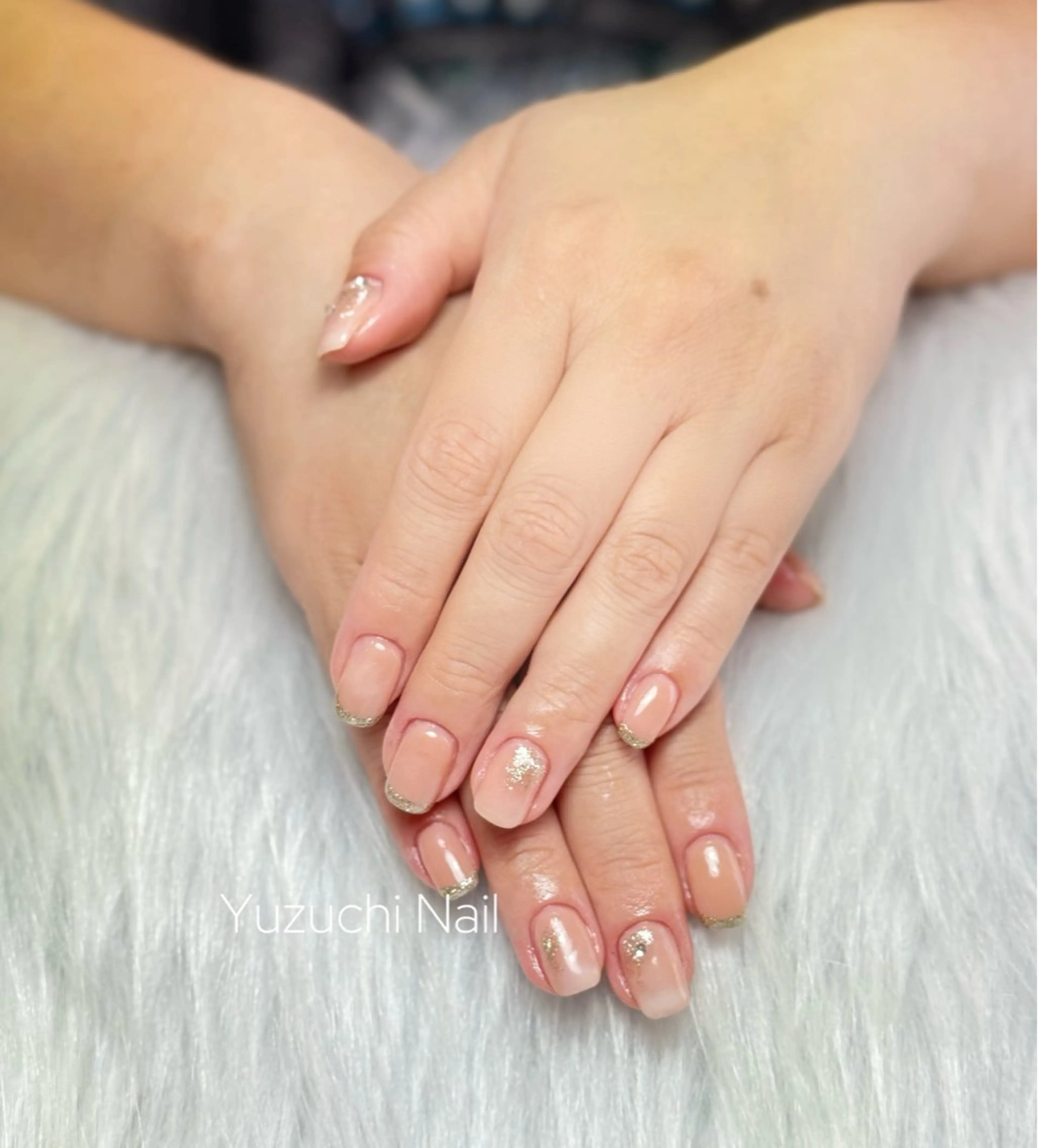 ネイル フットネイル 夏ネイル ワンホンネイル ハンドネイル ハンドケア Yuzuchi Nailのネイルデザイン