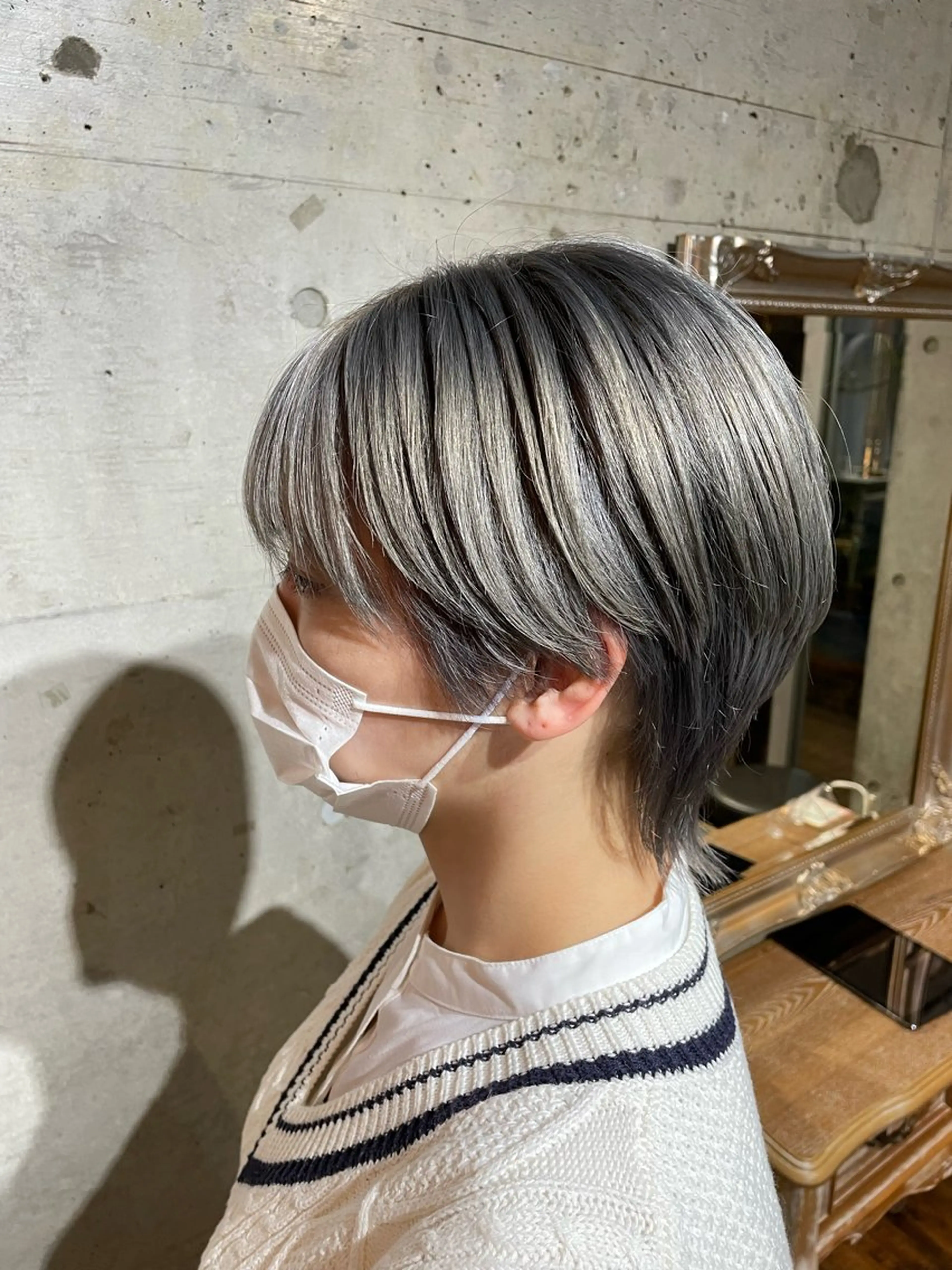 ショート カラー 坂本 勇将のヘアスタイル