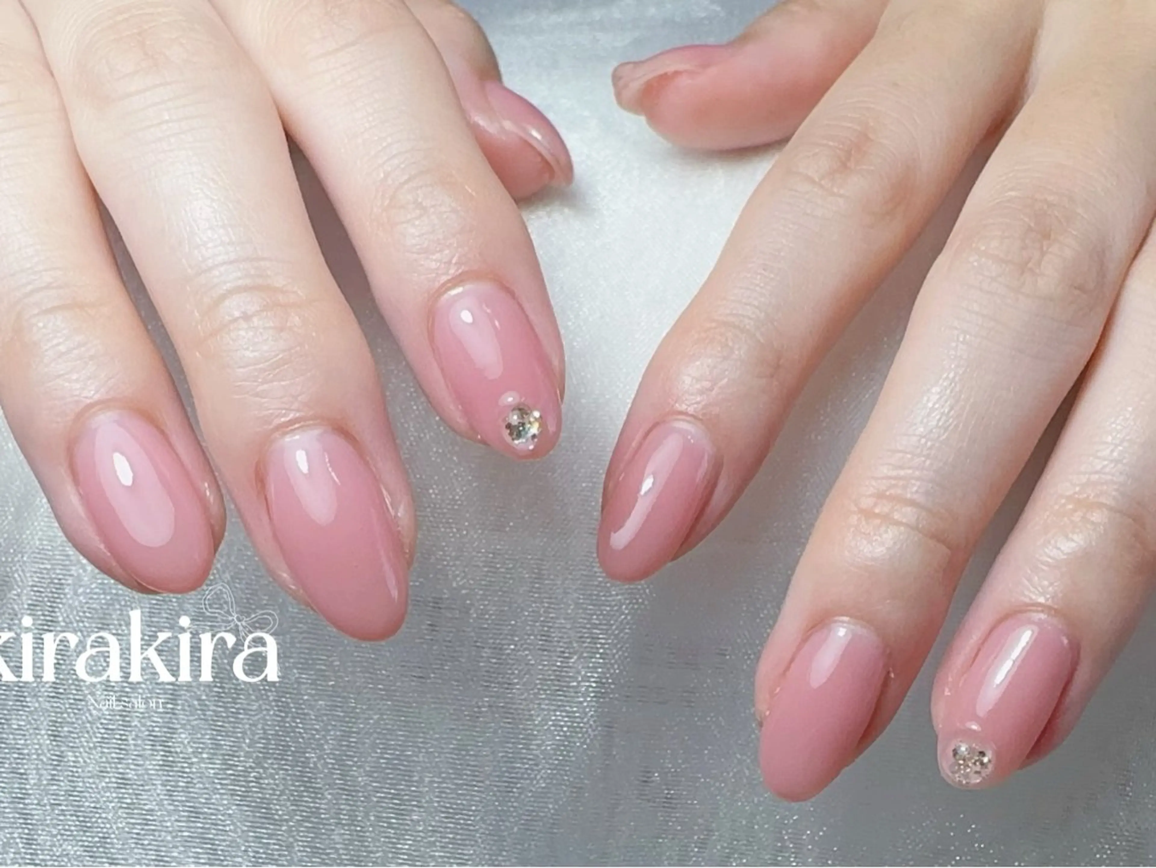 ネイル フットネイル キラキラネイル ワンカラーネイル シンプルネイル Kirakira Nail salonのネイルデザイン