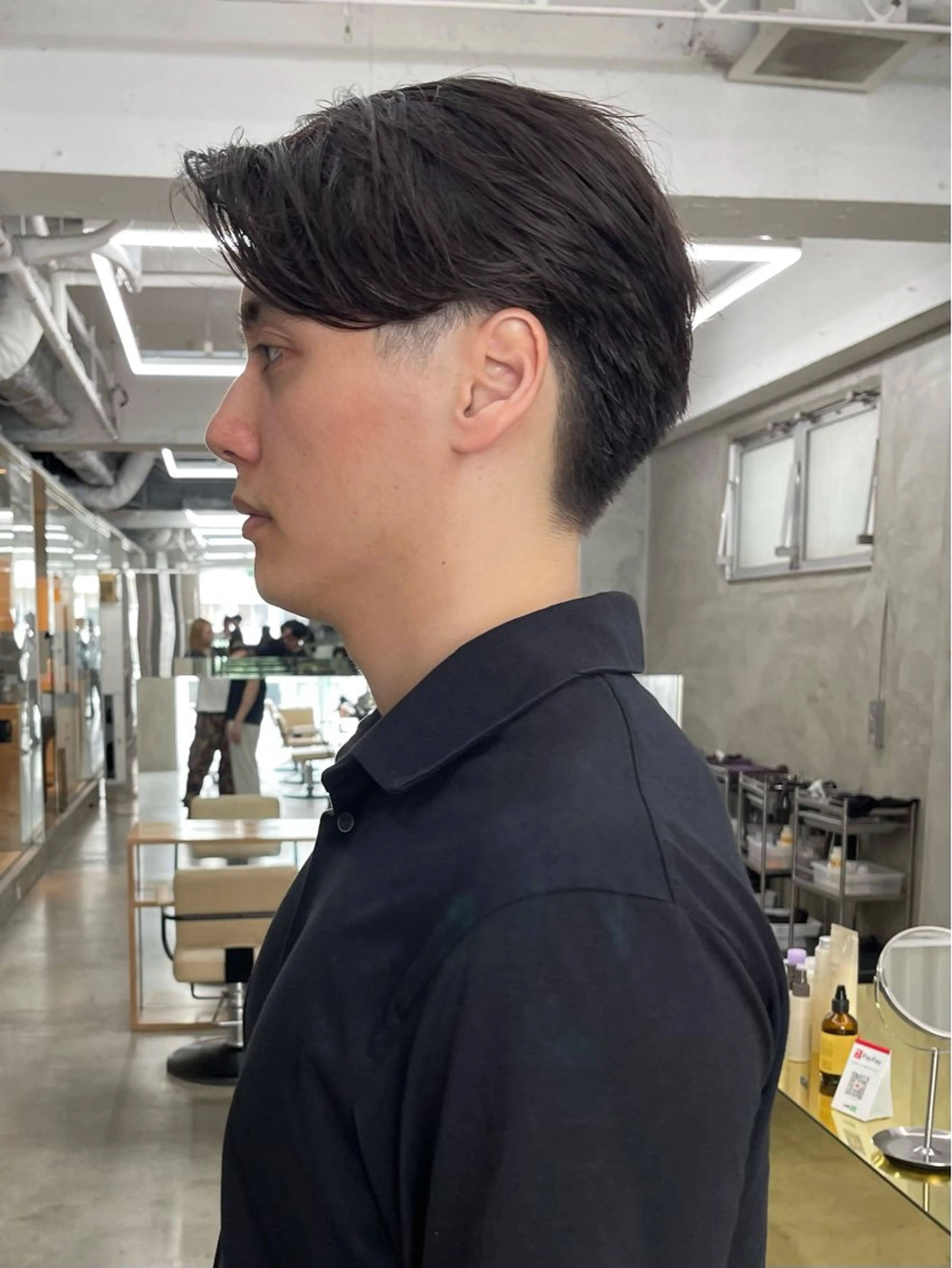 メンズ メンズカット パーマ[佐橋]のヘアスタイル
