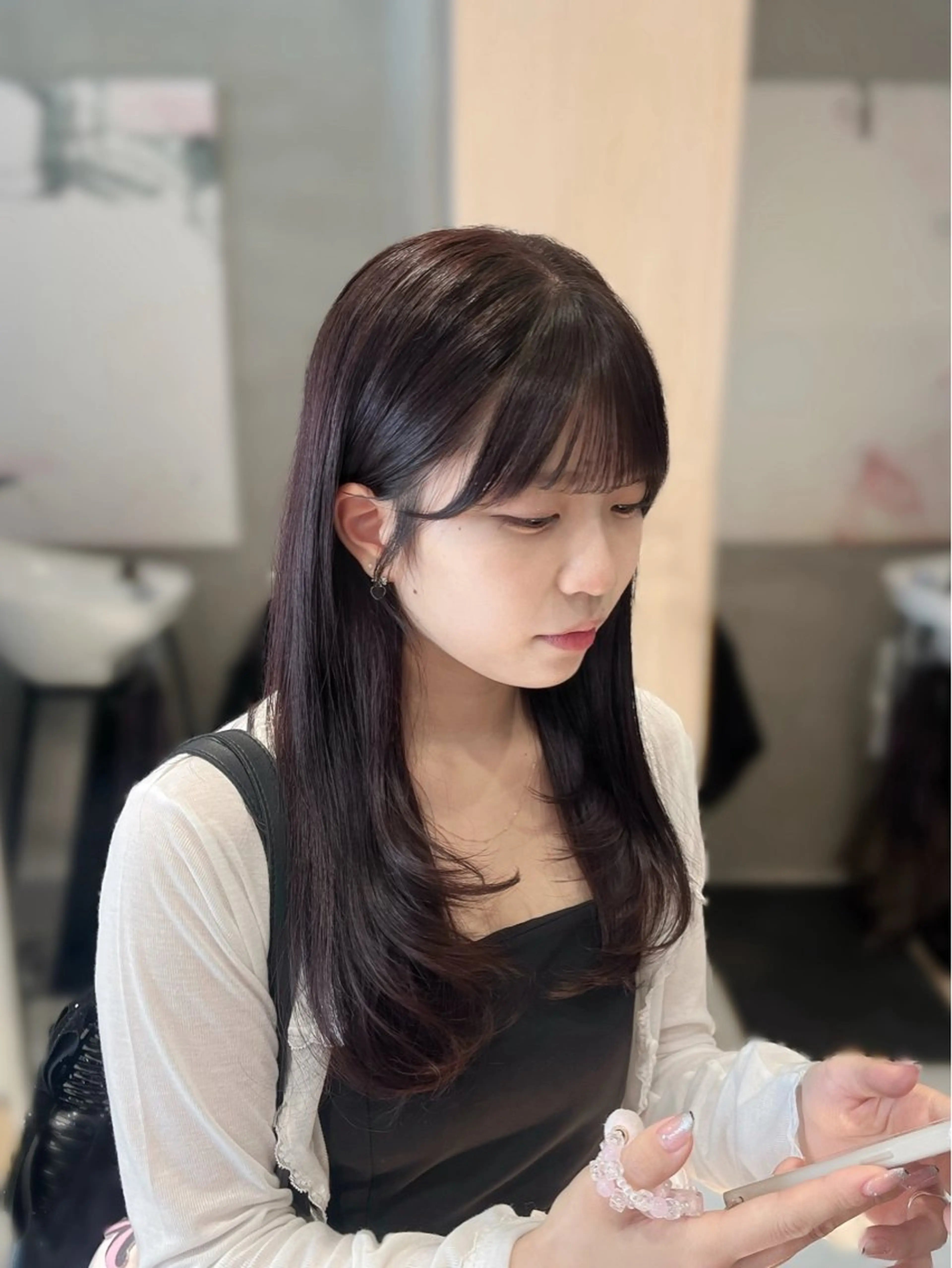 ロング 艶カラー /kokona🤍のヘアスタイル