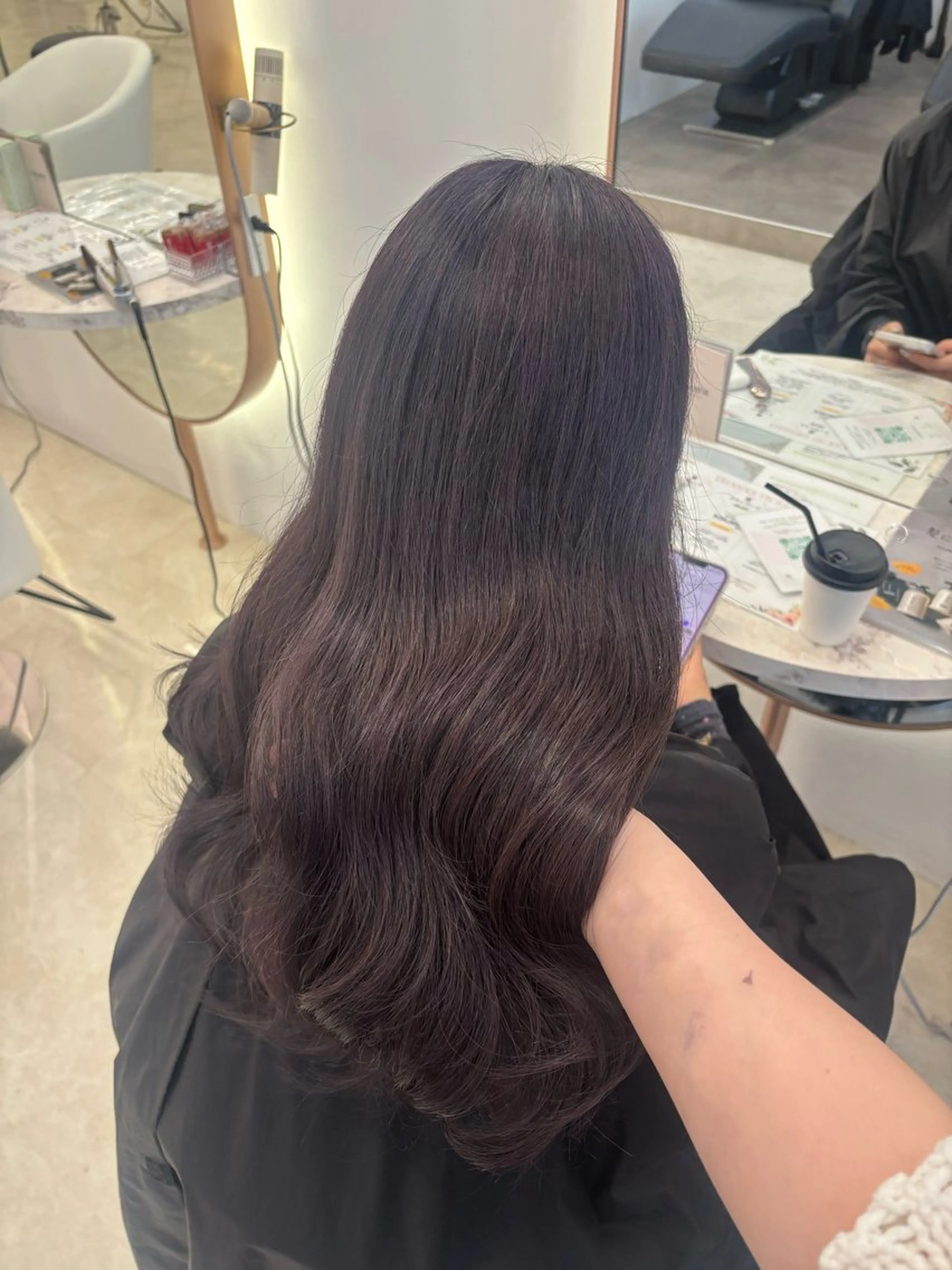 ロング カラー ヘアカラー トリートメント ayano カラーモデル募集中！のヘアスタイル