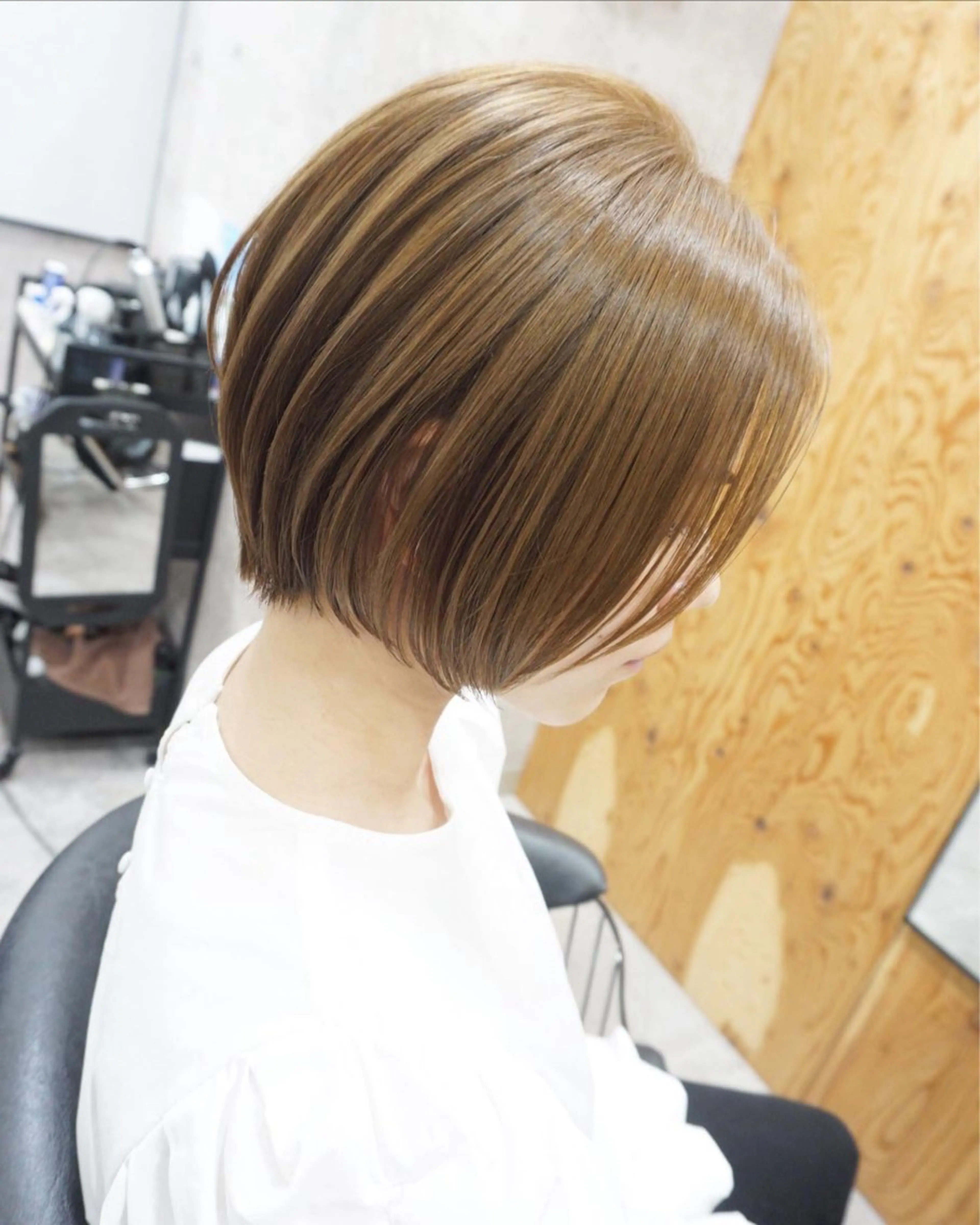 ショート ショートヘア カット ヘアカラー トリートメント hair teria ryu 大塚のヘアスタイル