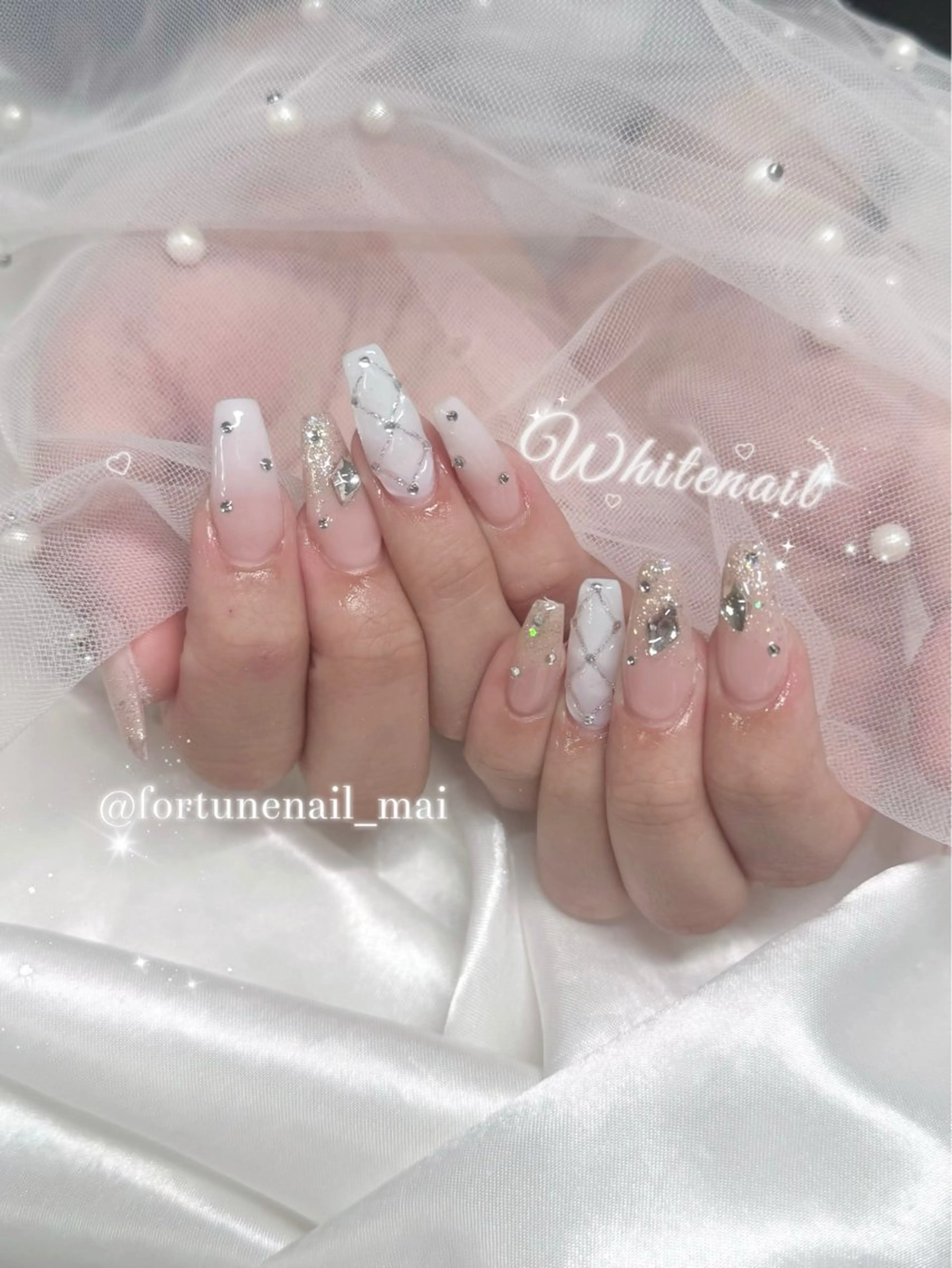 ネイル ハンドネイル 🎀Mai 🎀4/29空き️️のネイルデザイン